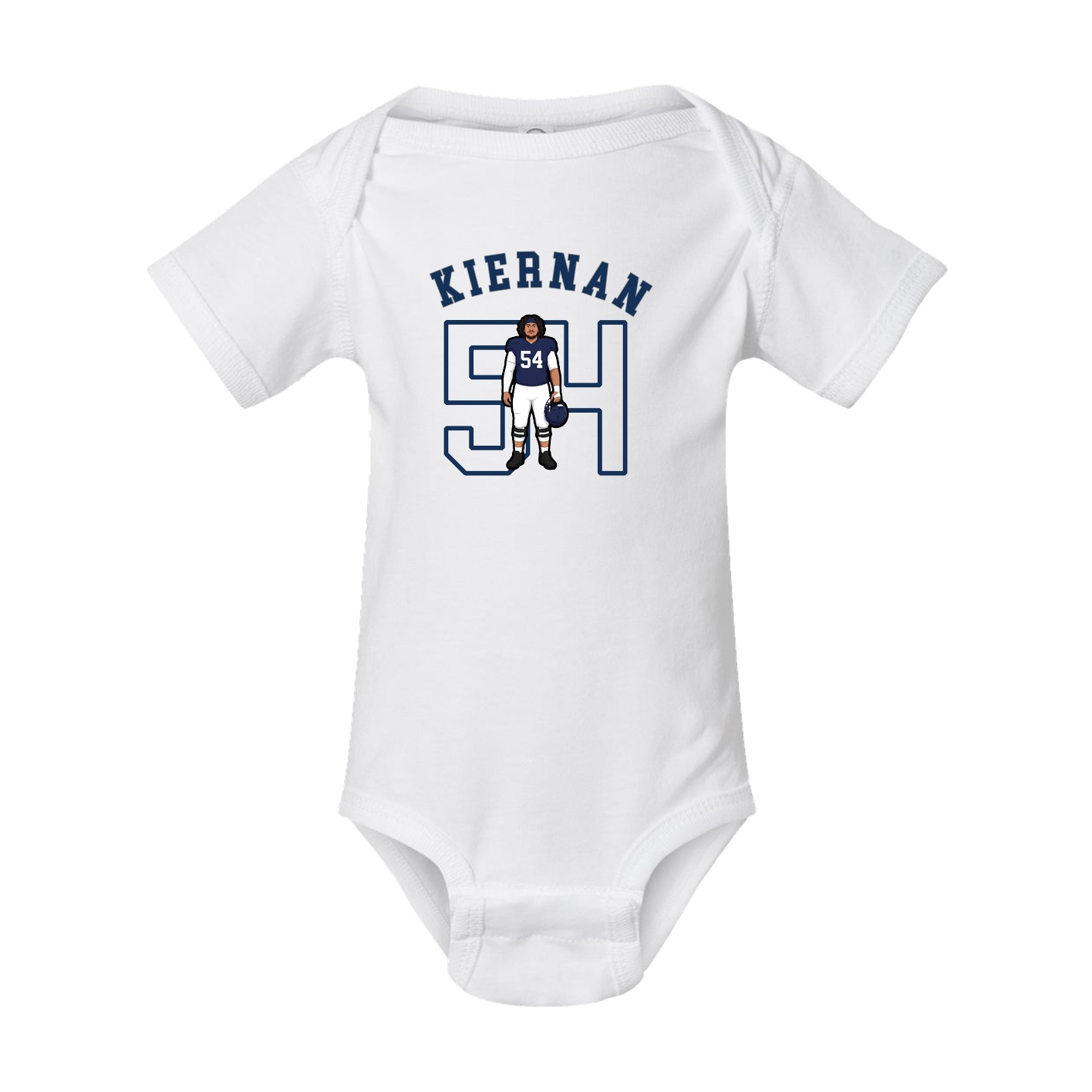 Baby Onesie — Shirsey Arch in White