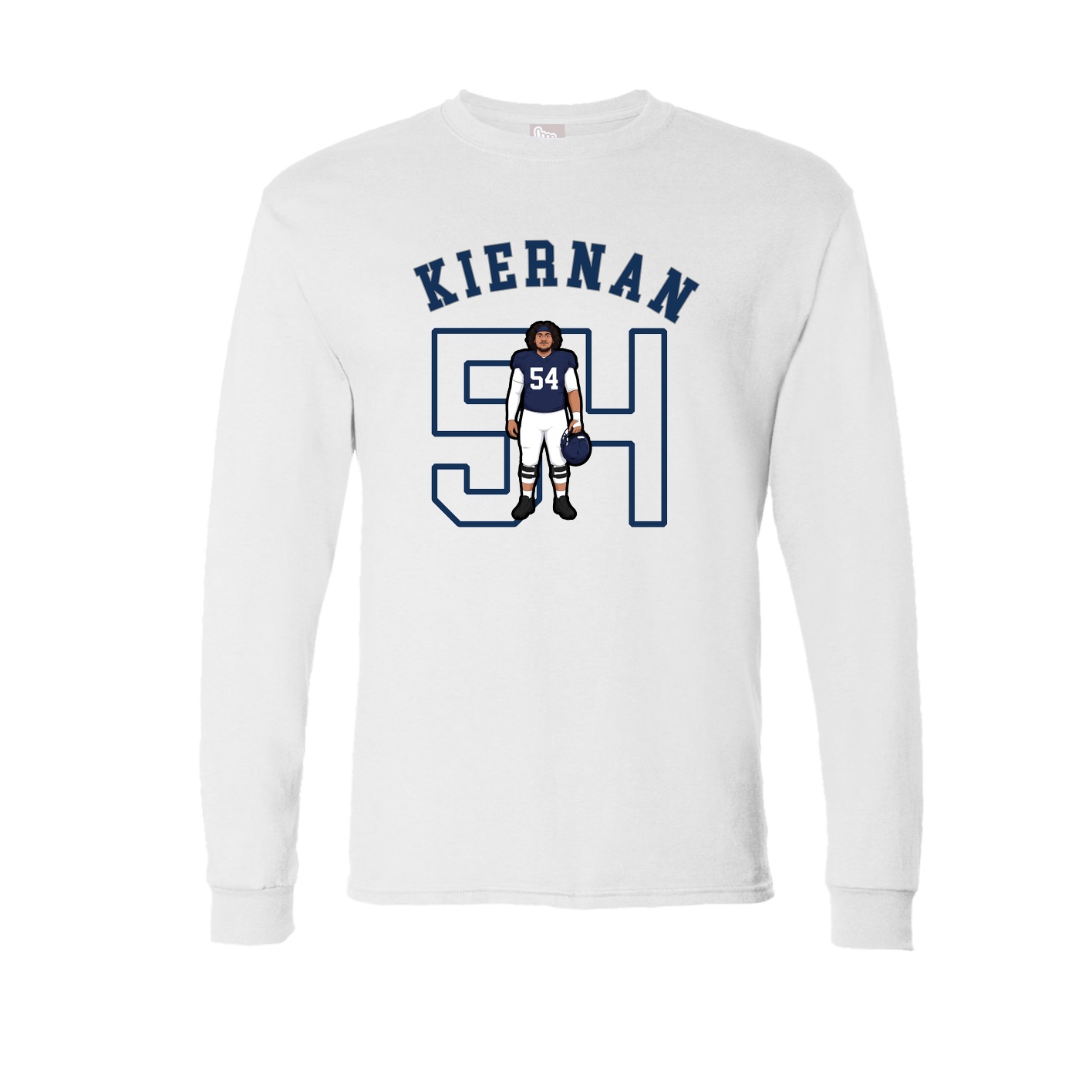 Long Sleeve Tee — Shirsey Arch in White