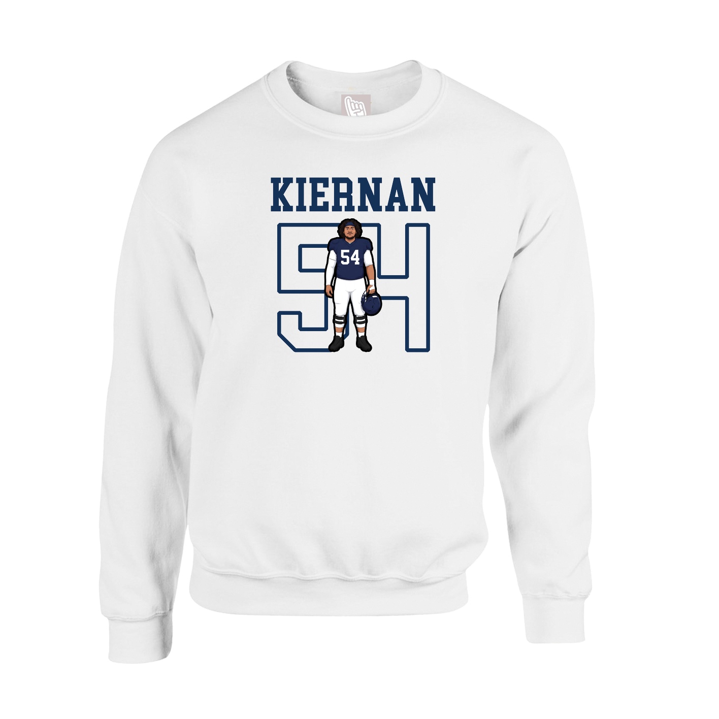 Fleece Crew — Shirsey in White