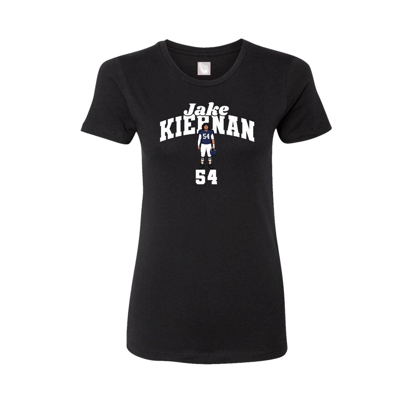 Womens Tee — Signature Arch in Black