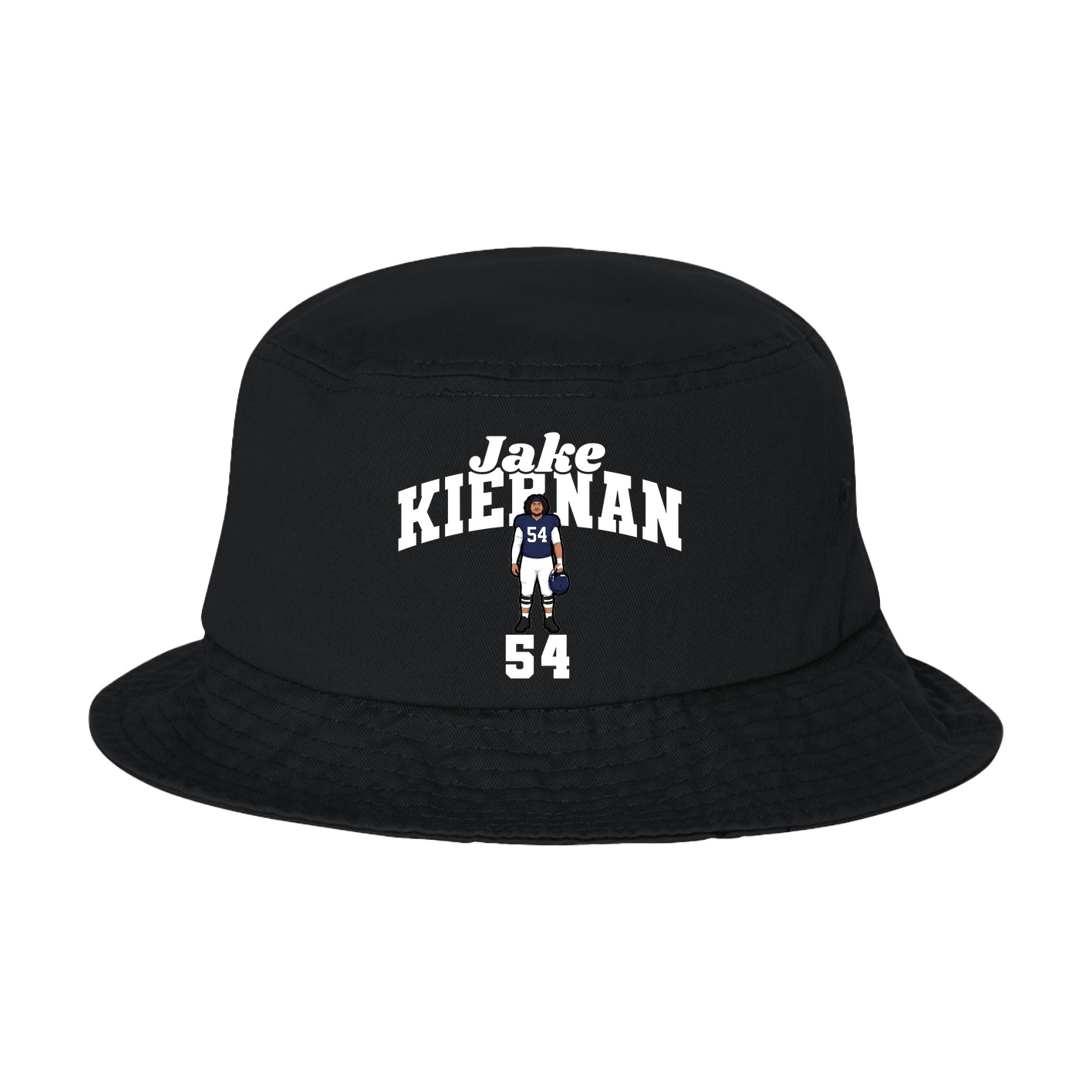 Bucket Cap — Signature Arch in Black