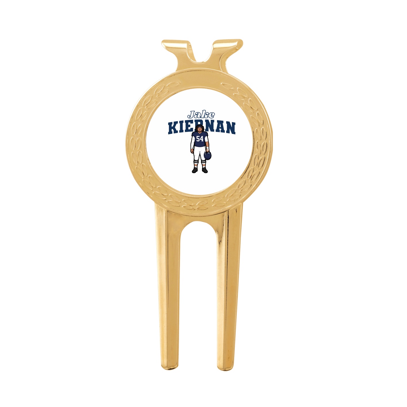 Divot Tool with Ball Marker — Name Arch in Classic