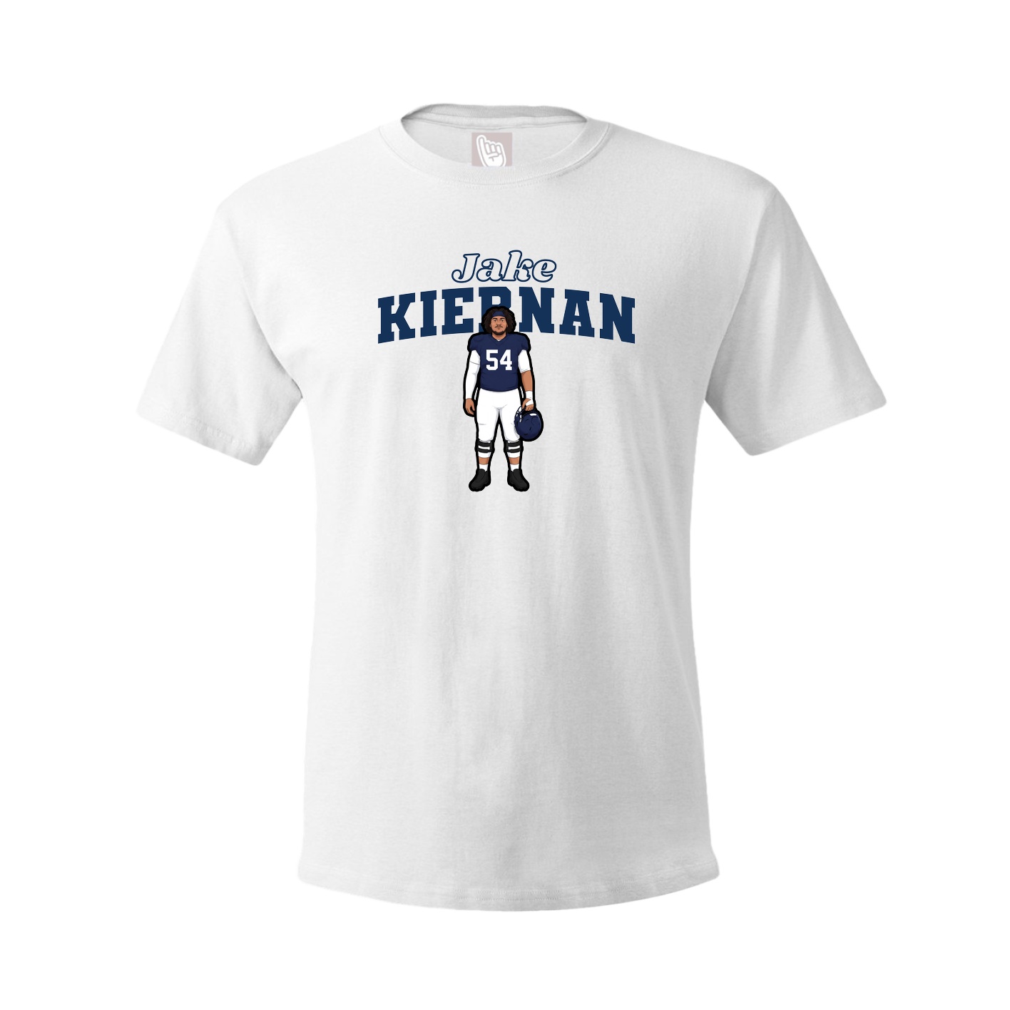 Tee — Name Arch in White