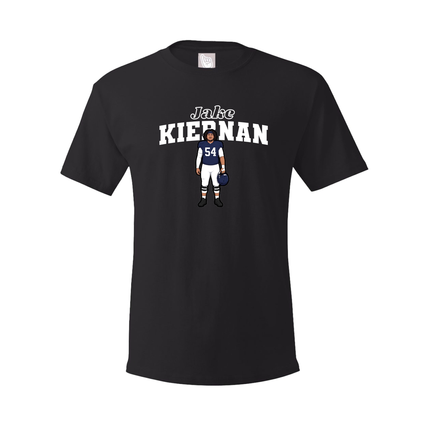 Youth Tee — Name Arch in Black
