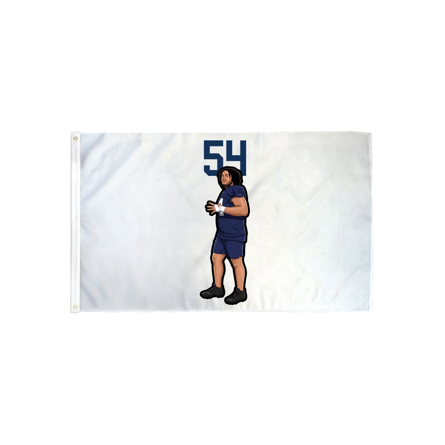 3x5 Flag — Number Top in Classic