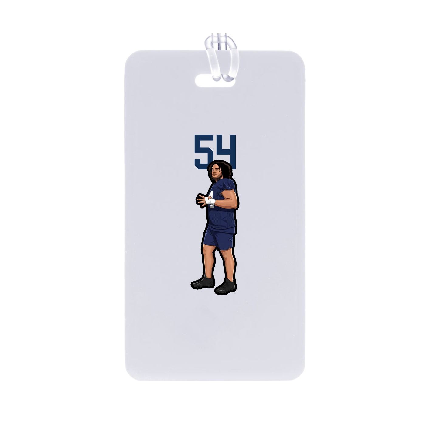 Bag Tag — Number Top in Classic