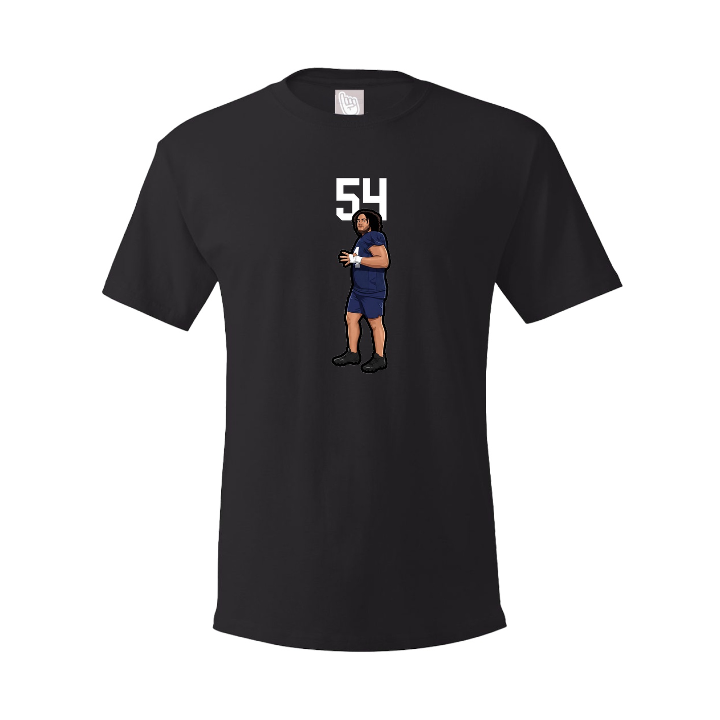 Tee — Number Top in Black