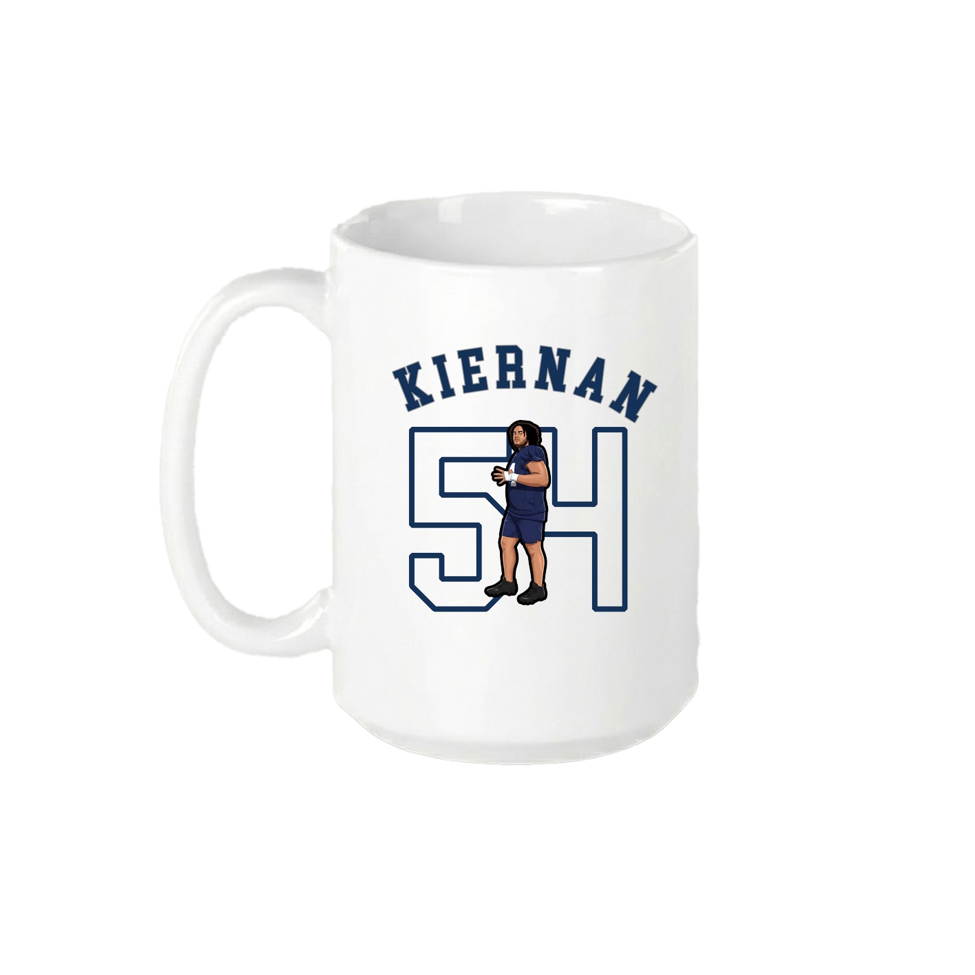 15oz Coffee Mug — Shirsey Arch in White