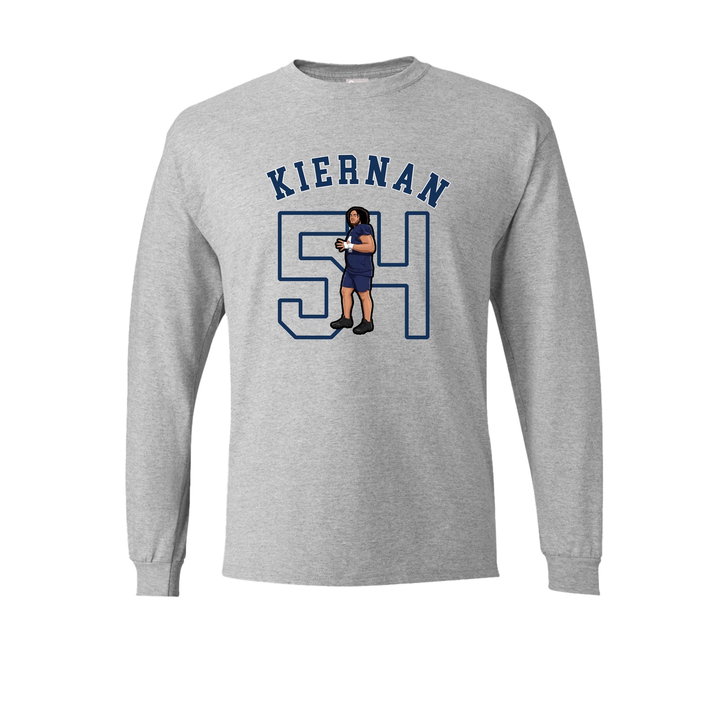 Long Sleeve Tee — Shirsey Arch in Grey