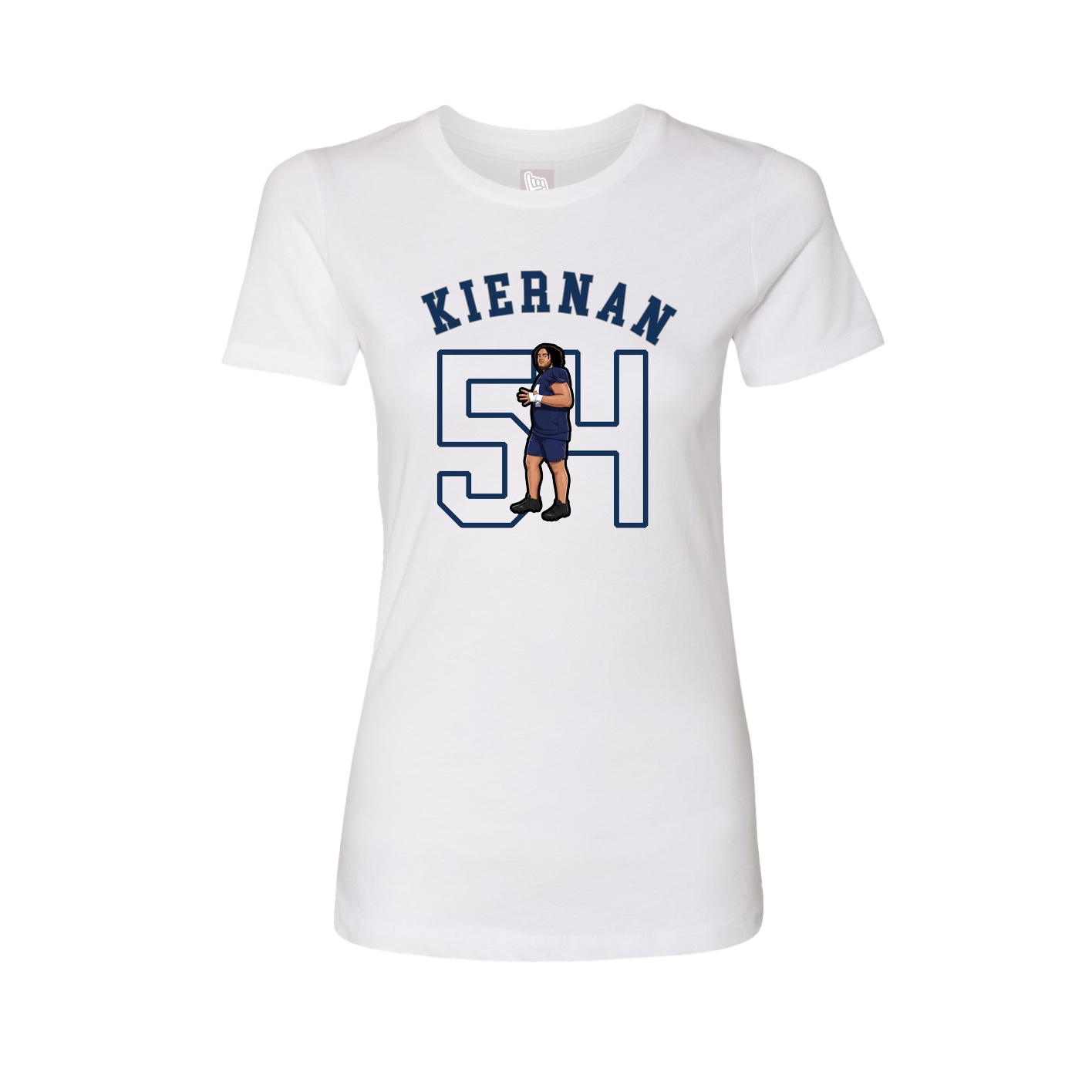 Womens Tee — Shirsey Arch in White