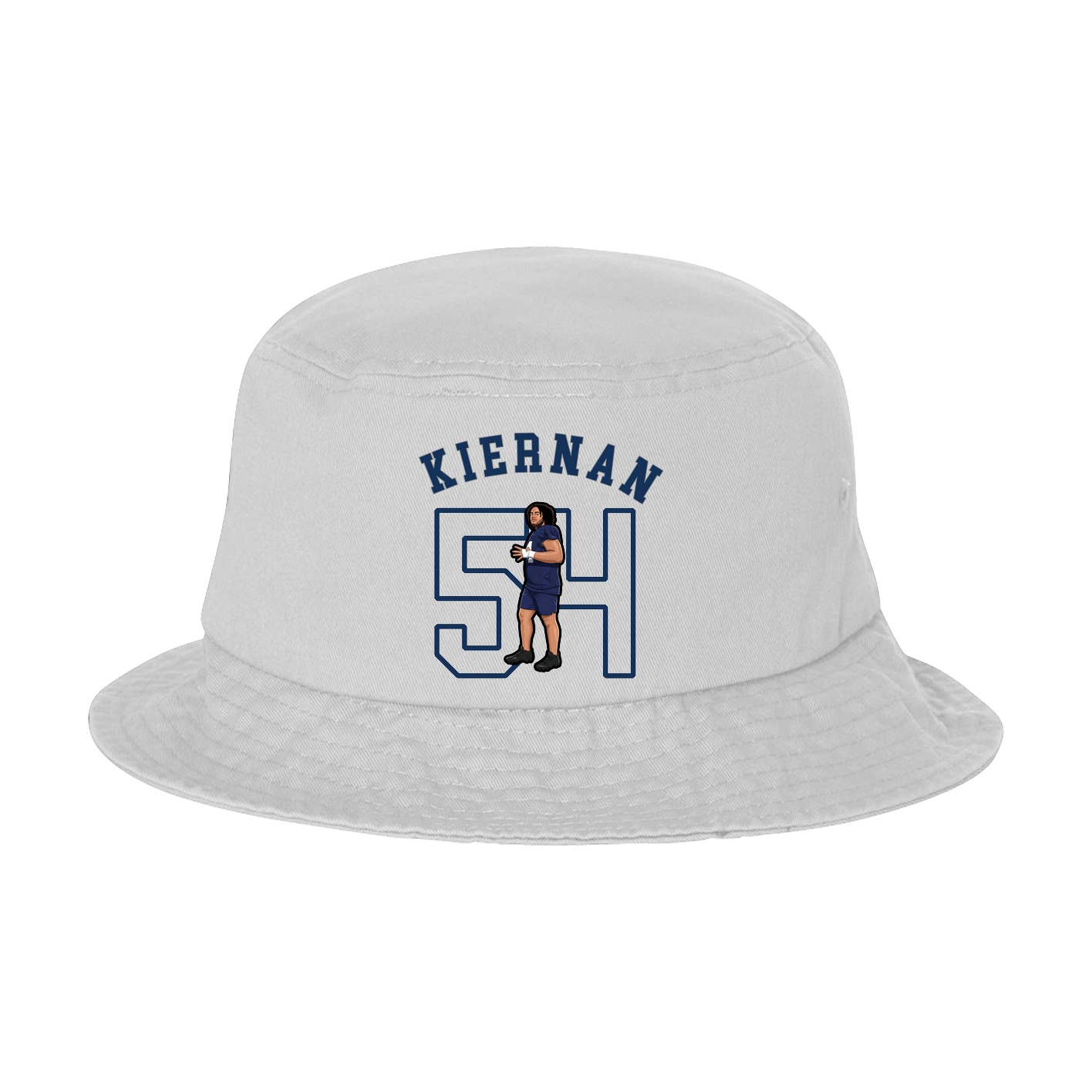 Bucket Cap — Shirsey Arch in White