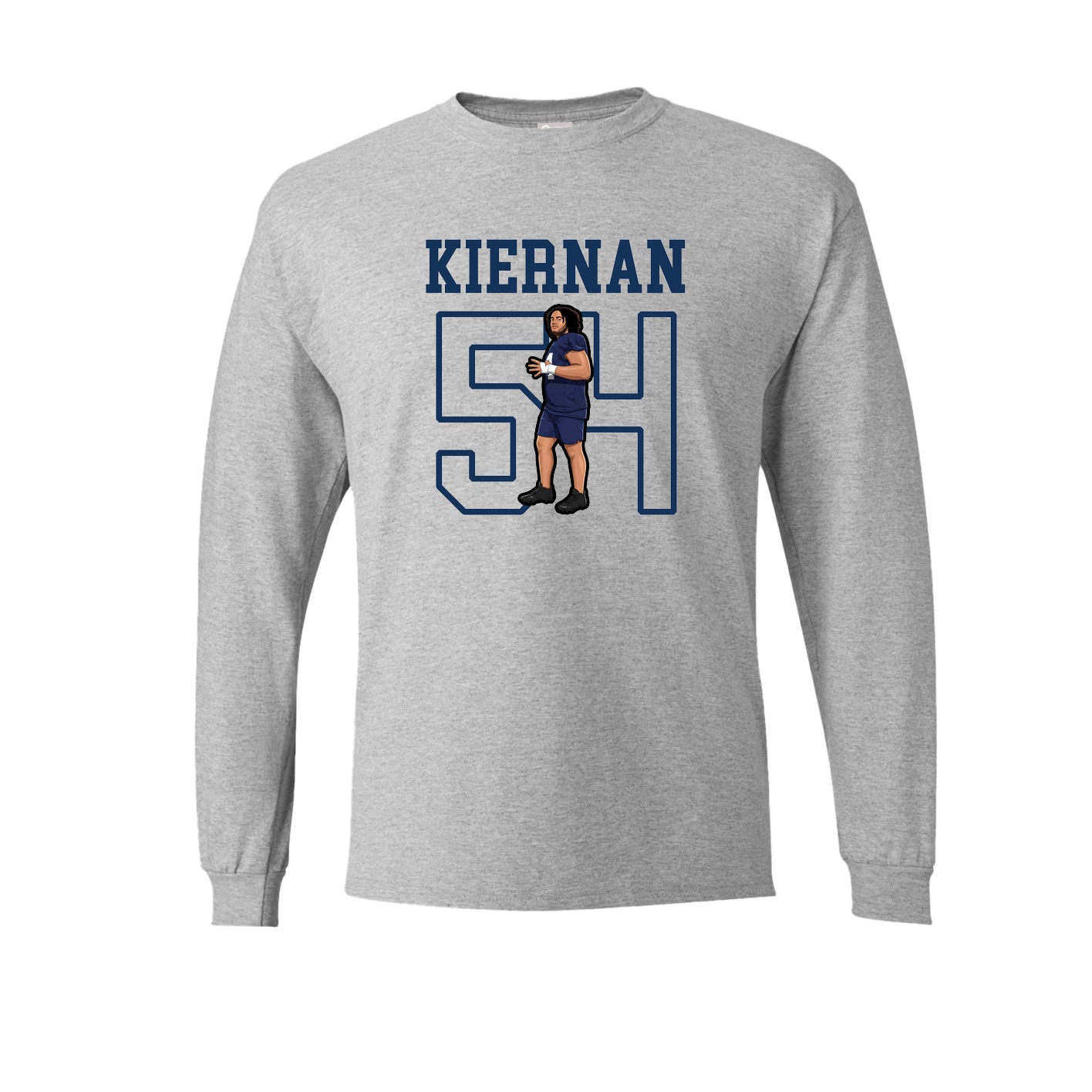 Long Sleeve Tee — Shirsey in Grey
