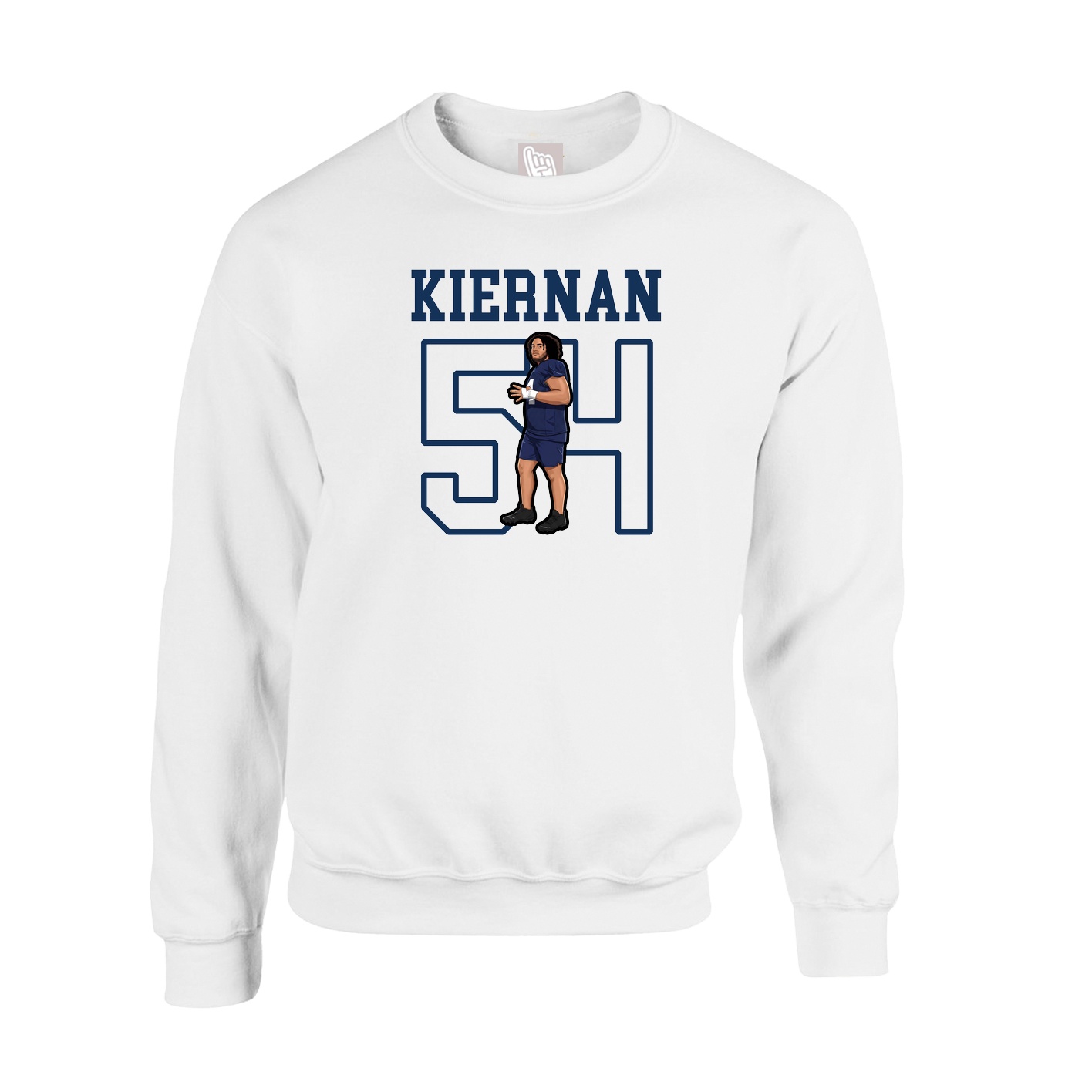 Fleece Crew — Shirsey in White