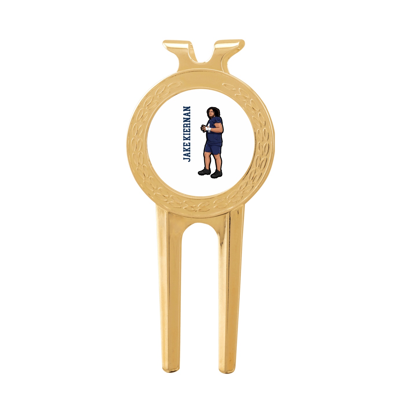 Divot Tool with Ball Marker — Name Vertical in Classic