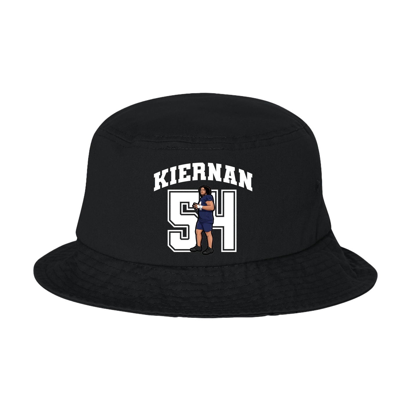 Bucket Cap — Number in Black