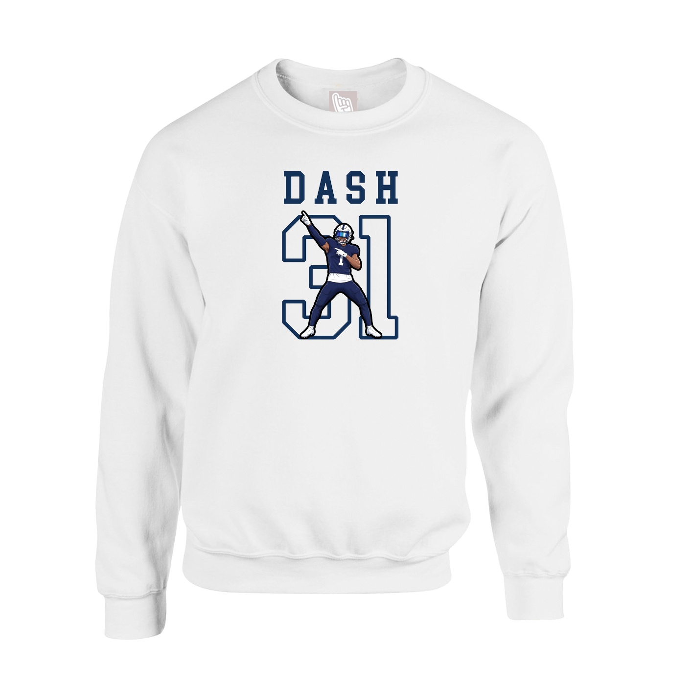 Fleece Crew — Shirsey in White