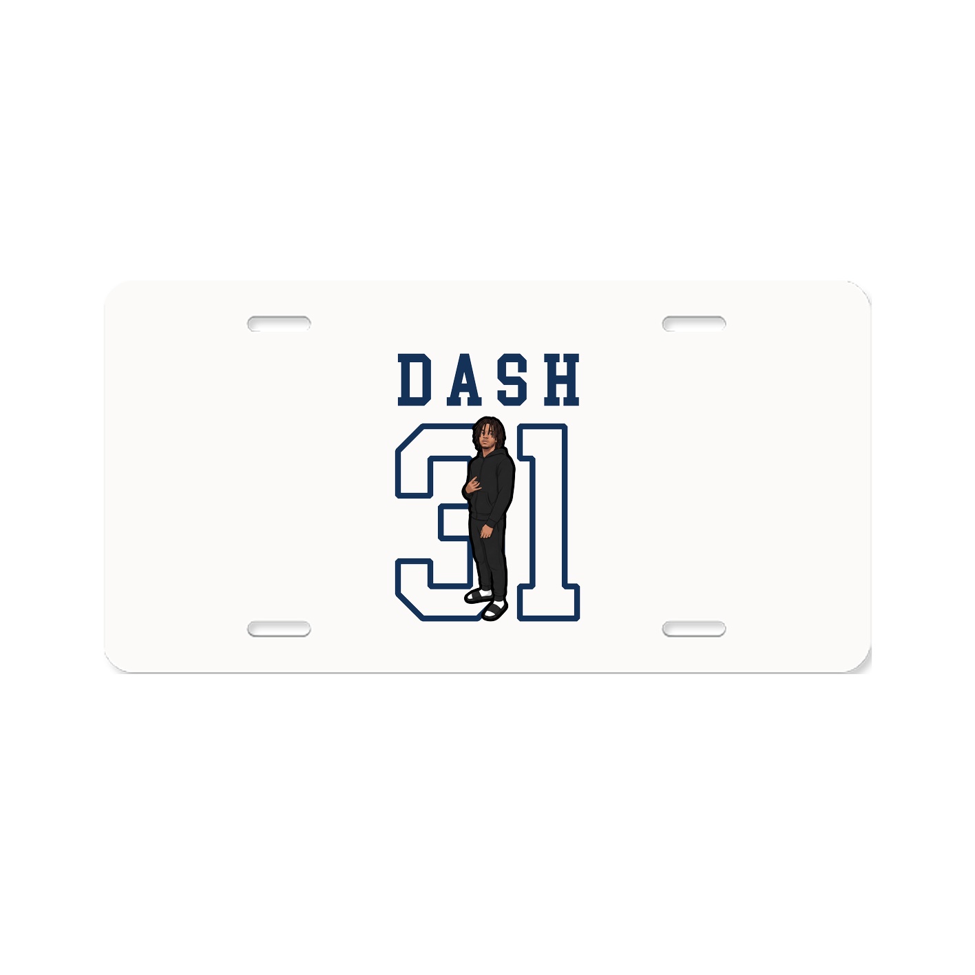 License Plate — Shirsey in Classic