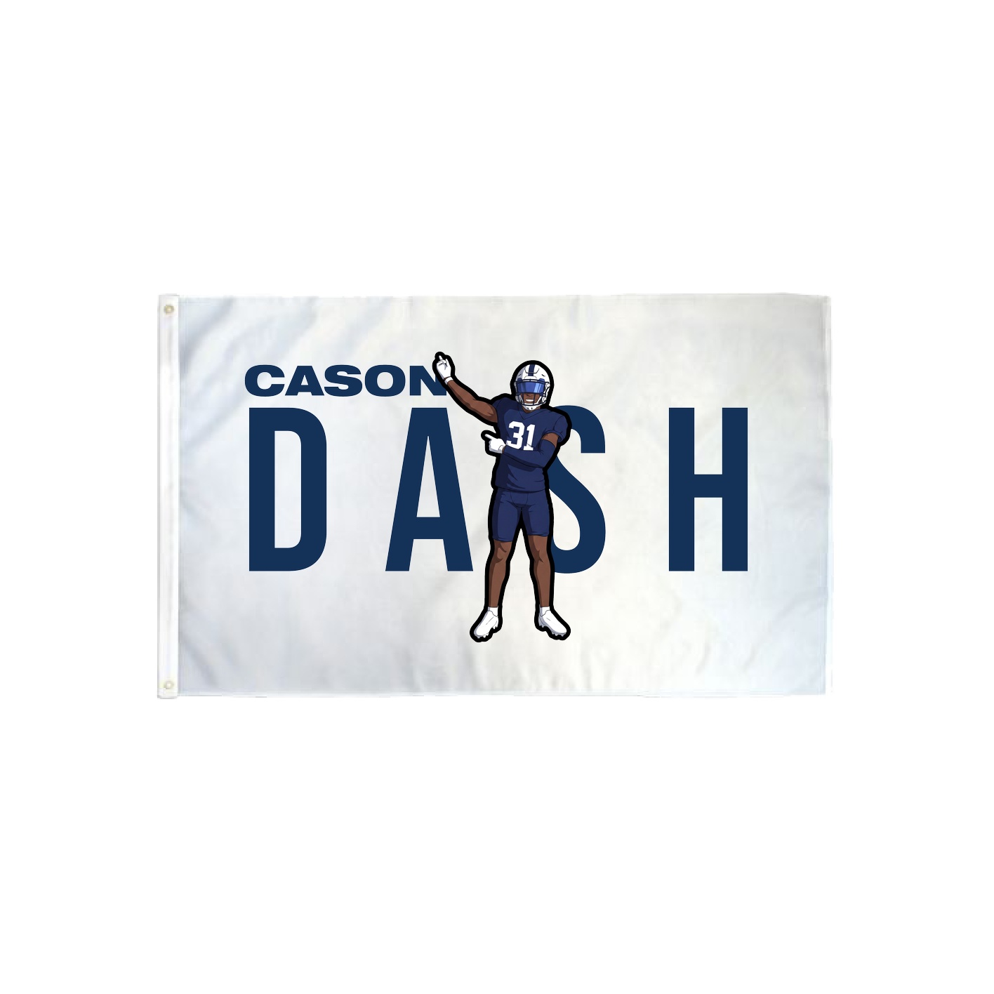 3x5 Flag — Player Name in Classic
