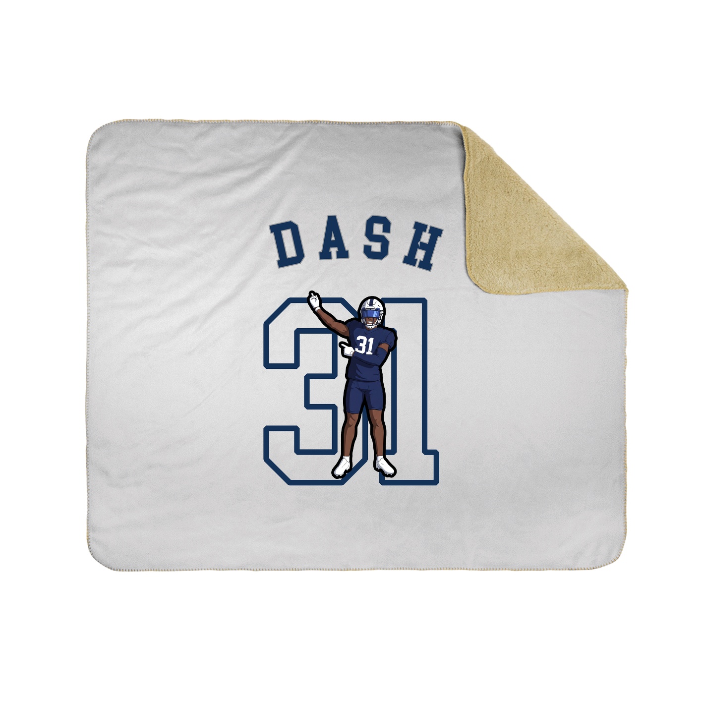 Throw Blanket — Shirsey Arch in White