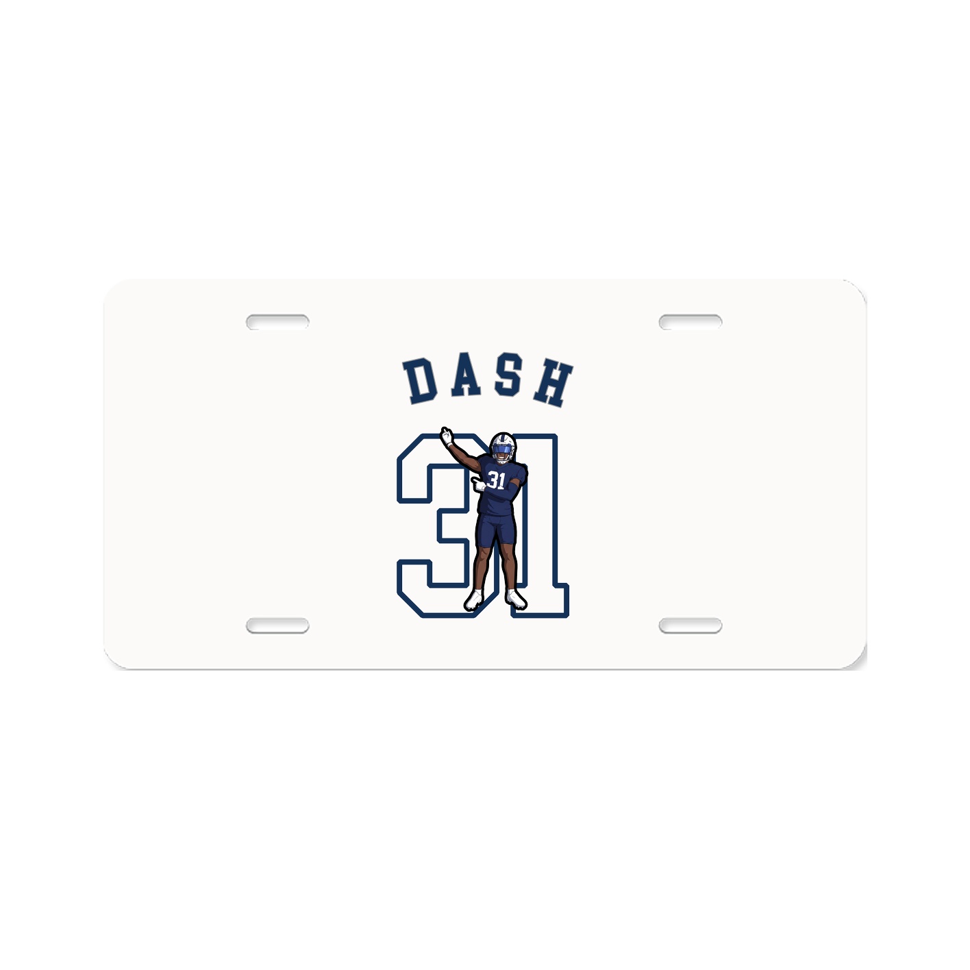 License Plate — Shirsey Arch in Classic