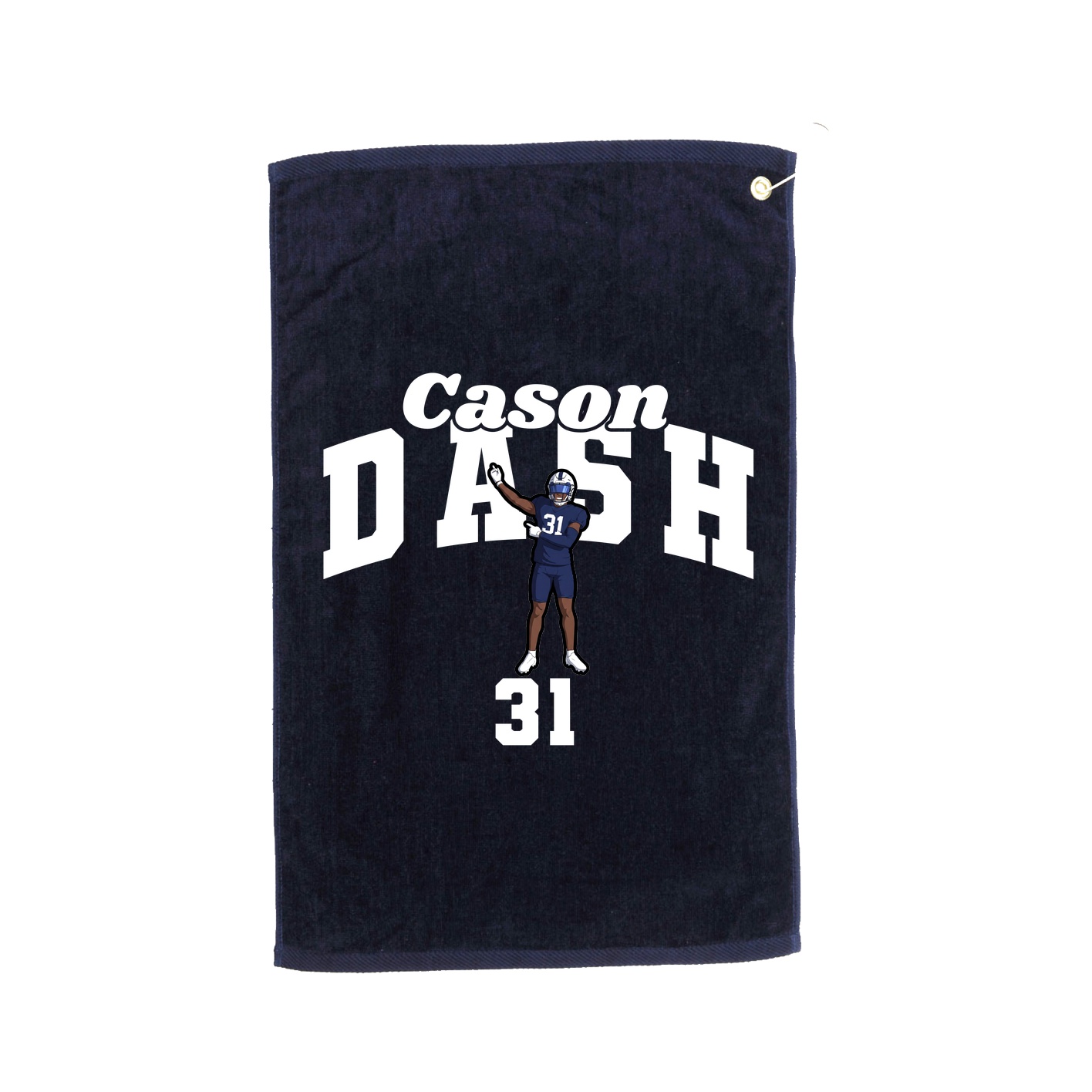 Golf Towel — Signature Arch in Navy