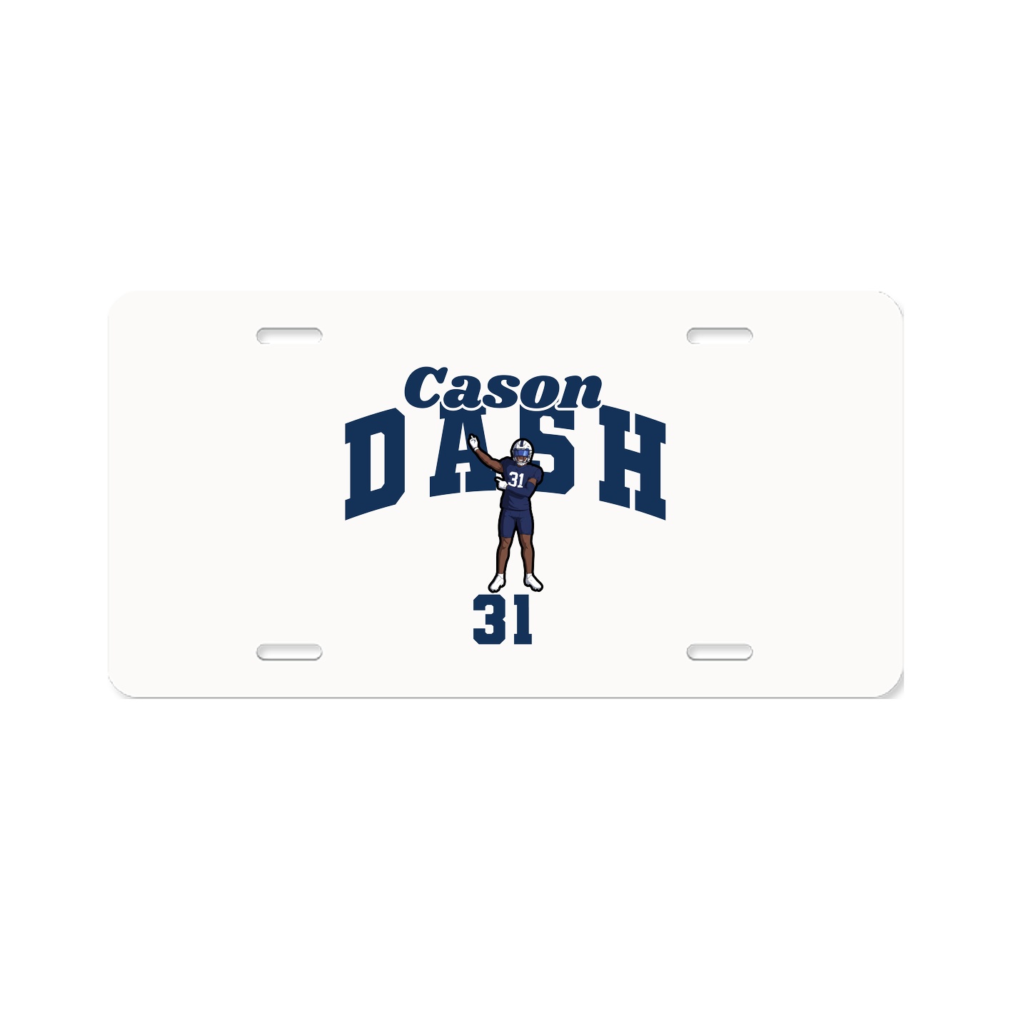 License Plate — Signature Arch in Classic