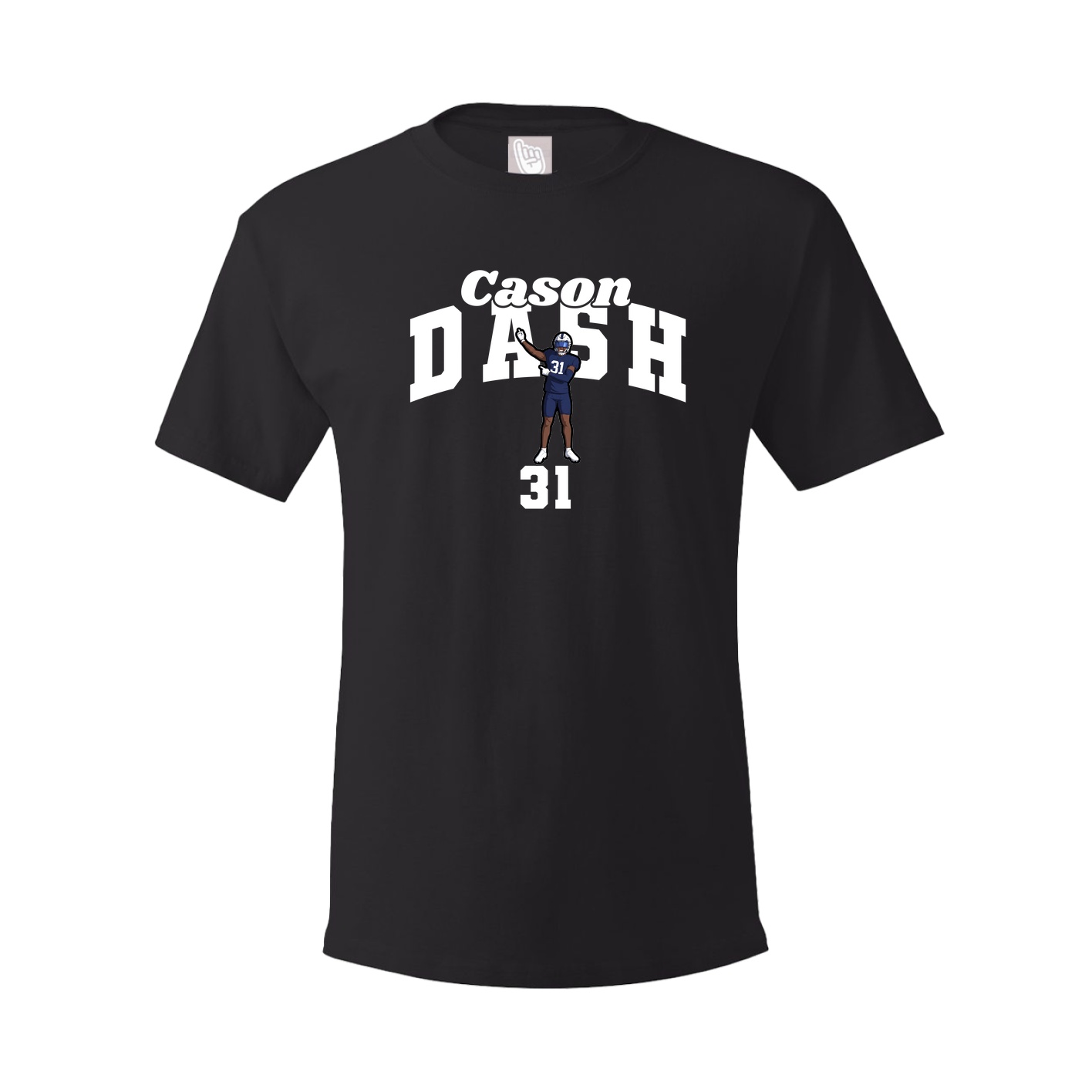 Youth Tee — Signature Arch in Black