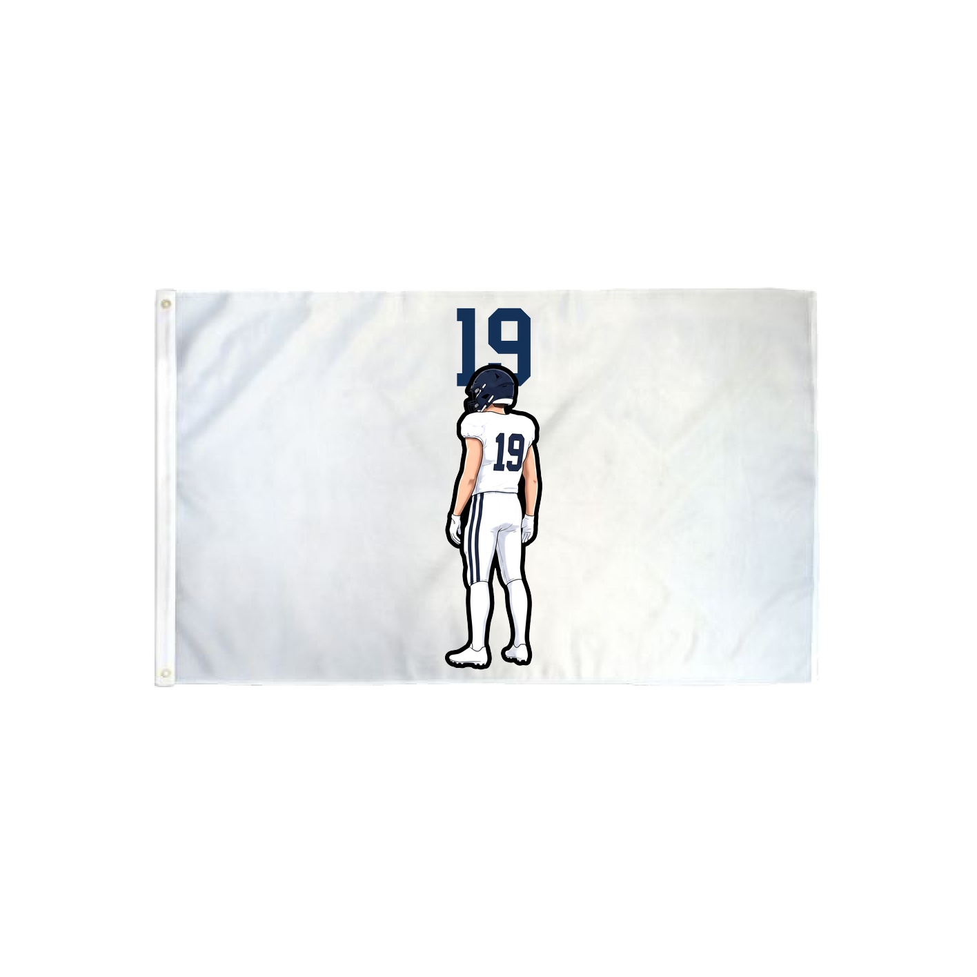 3x5 Flag — Number Top in Classic