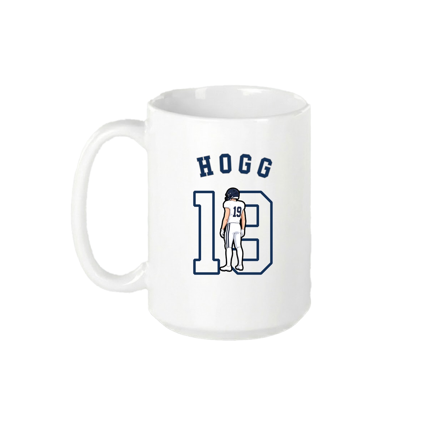 15oz Coffee Mug — Shirsey Arch in White