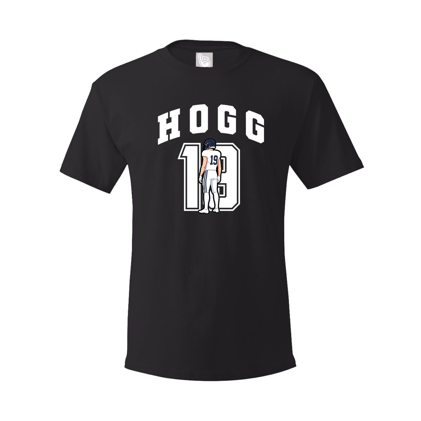 Youth Tee — Number in Black