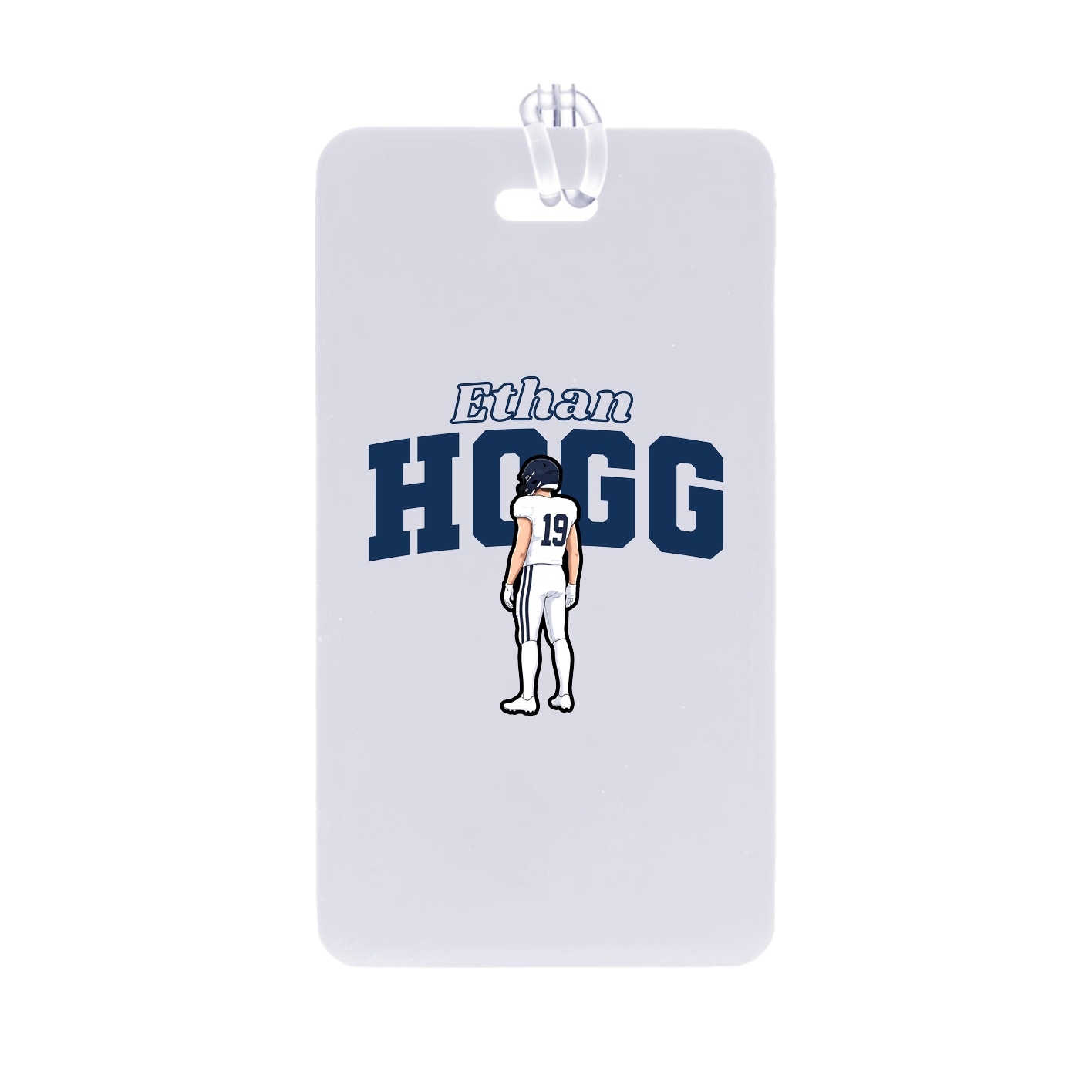 Bag Tag — Name Arch in Classic