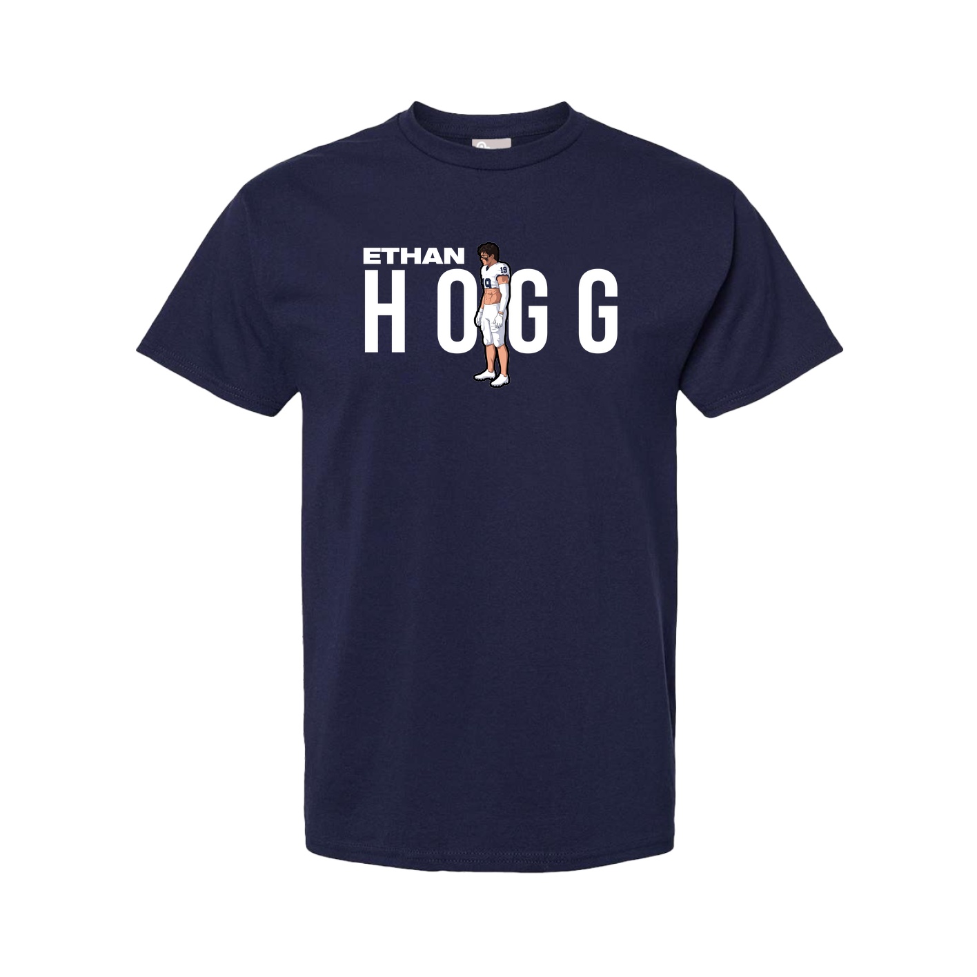 Tee — Player Name in Navy
