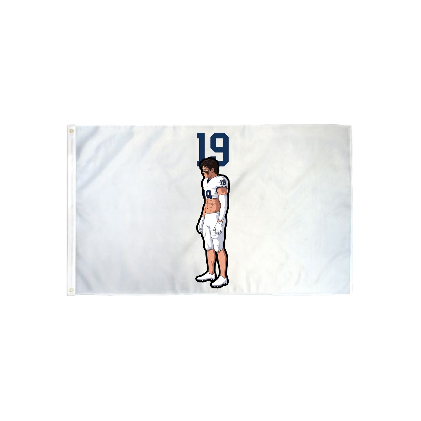3x5 Flag — Number Top in Classic