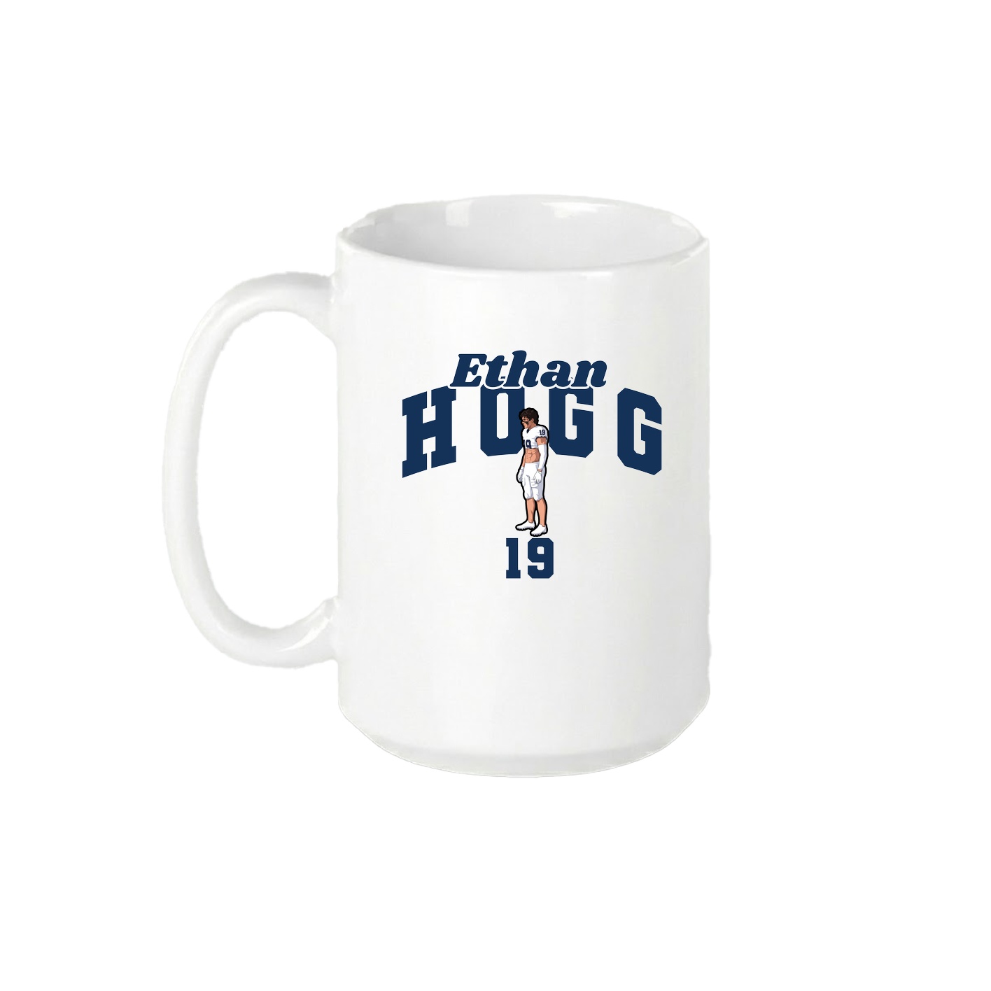 15oz Coffee Mug — Signature Arch in White
