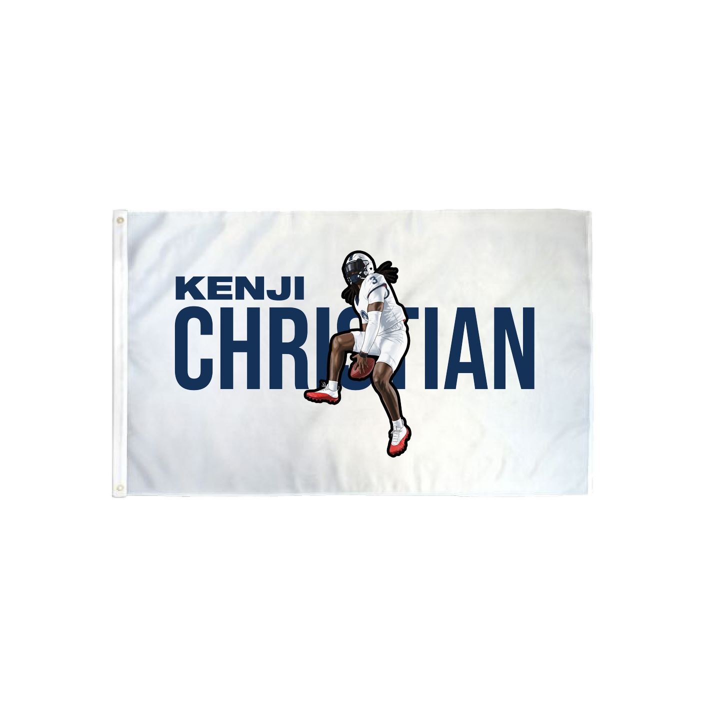 3x5 Flag — Player Name in Classic