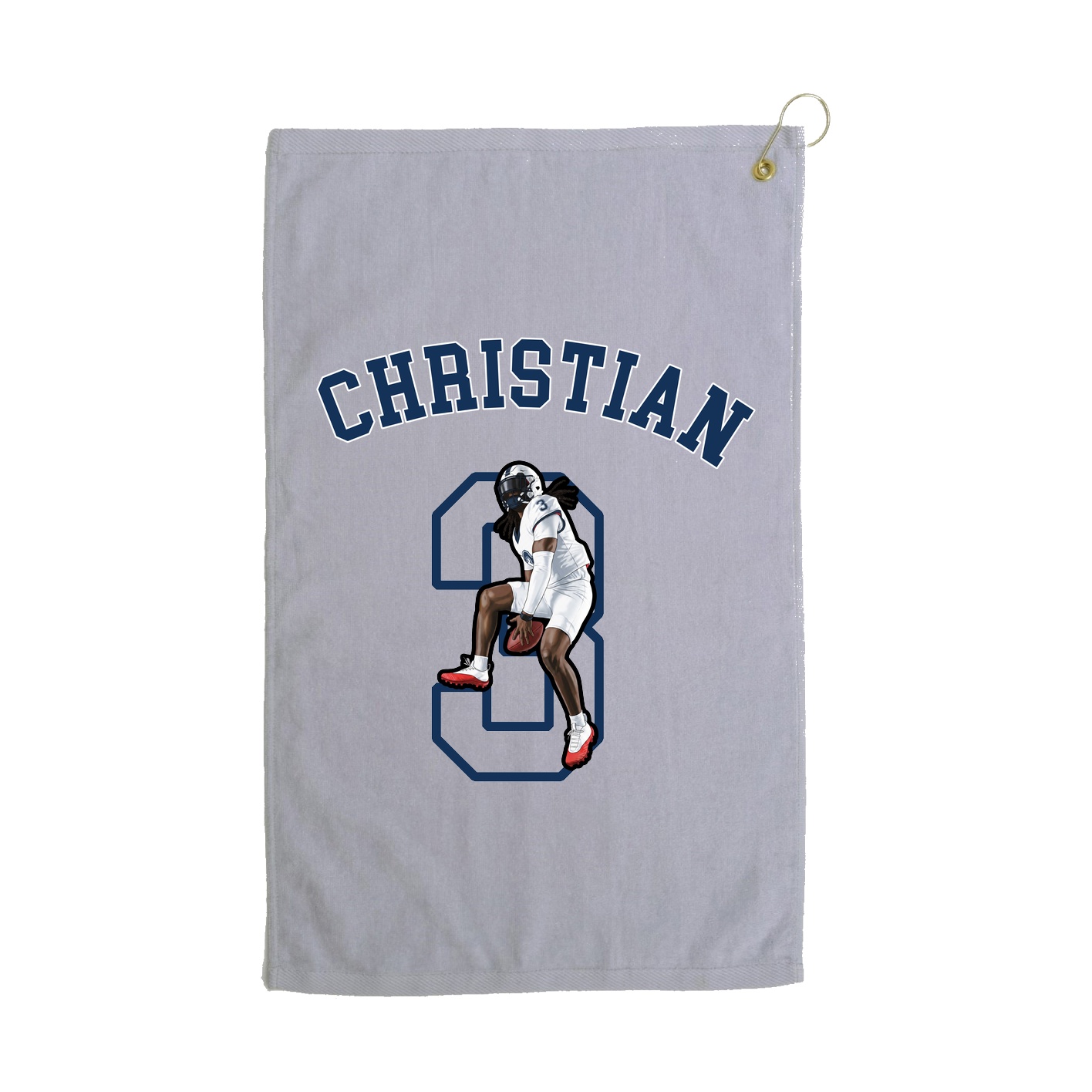 Golf Towel — Shirsey Arch in Grey