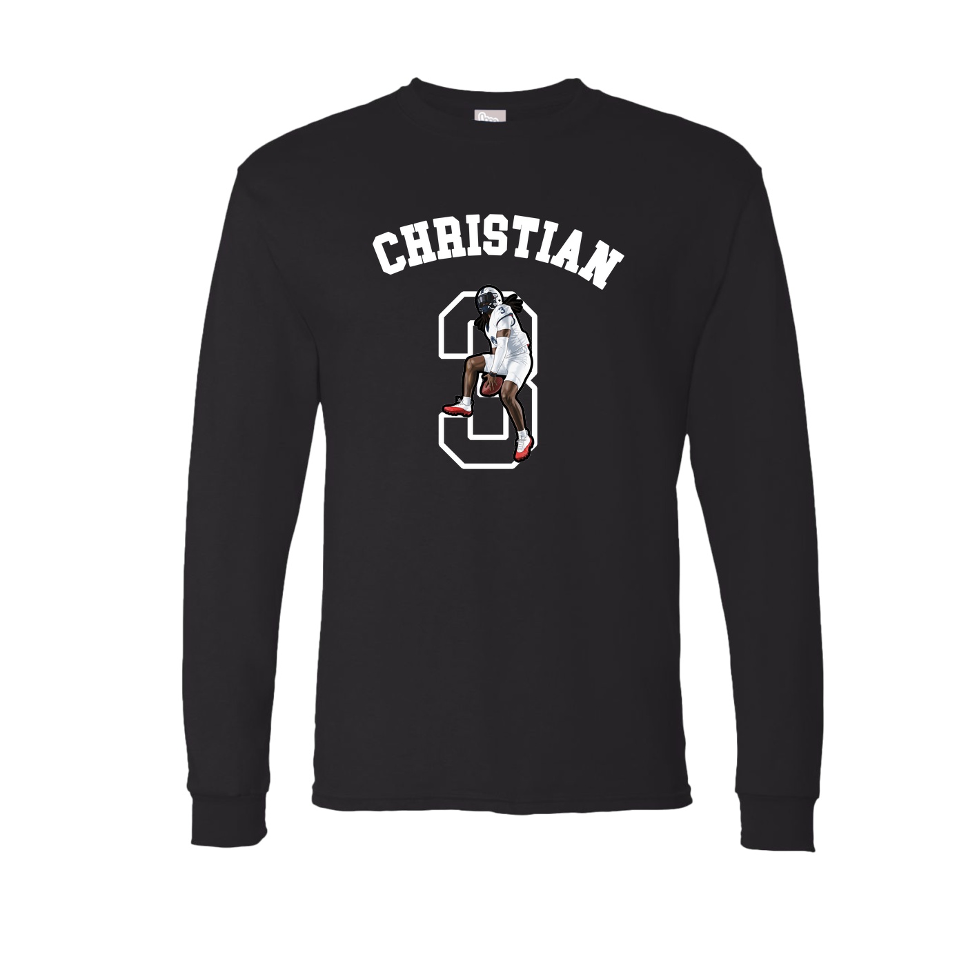 Long Sleeve Tee — Shirsey Arch in Black
