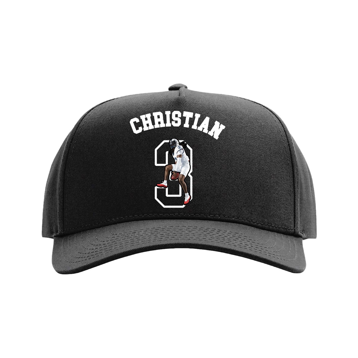 Full Fabric Five-Panel Champ Cap