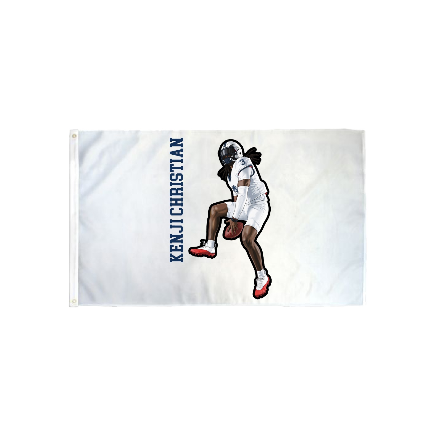 3x5 Flag — Name Vertical in Classic