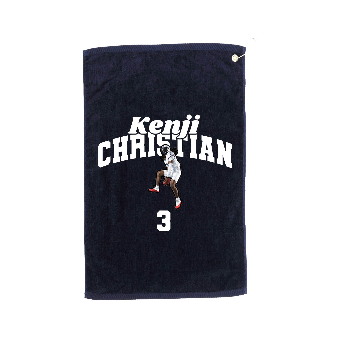 Golf Towel — Signature Arch in Navy