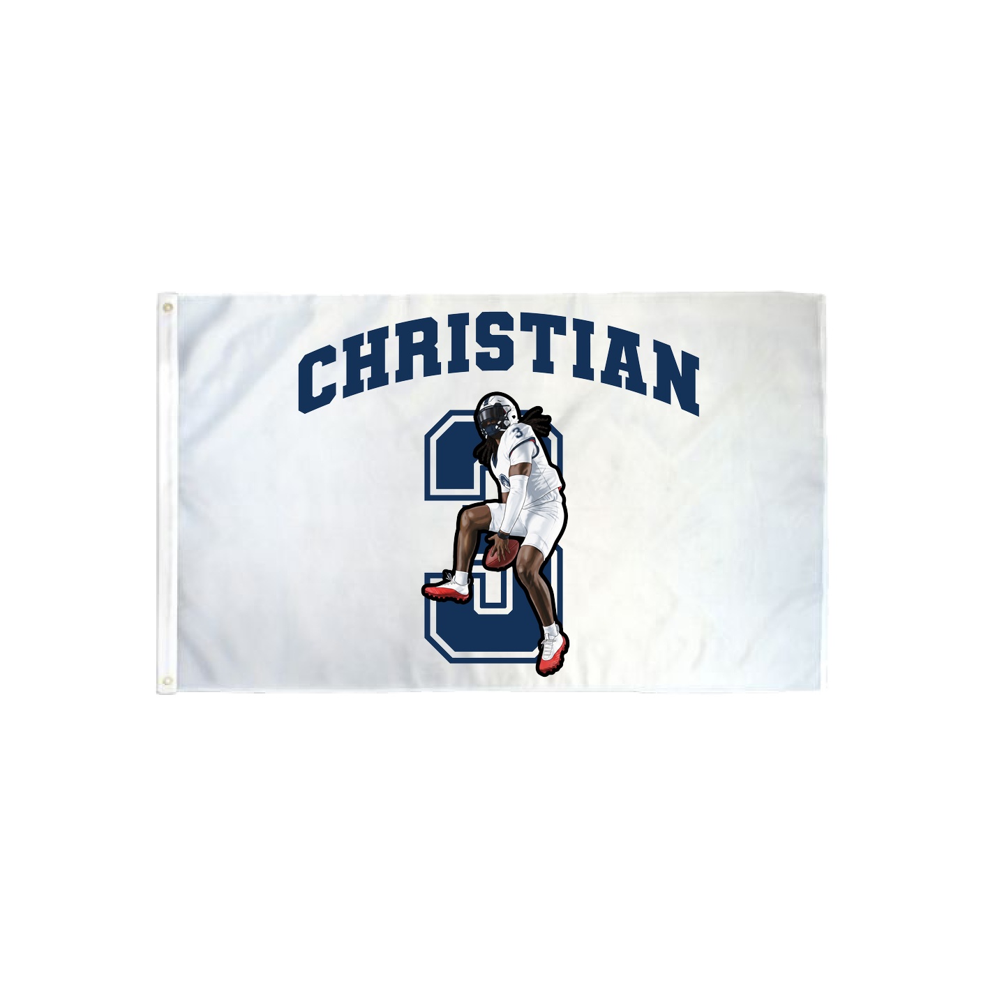 3x5 Flag — Number in Classic