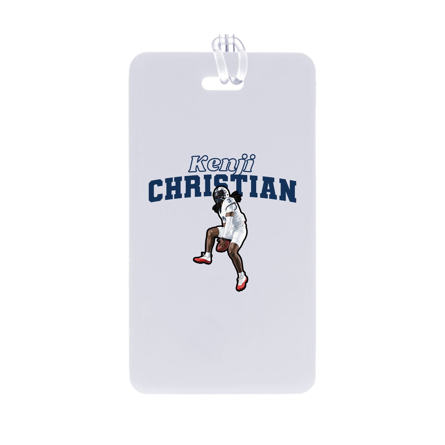 Bag Tag — Name Arch in Classic