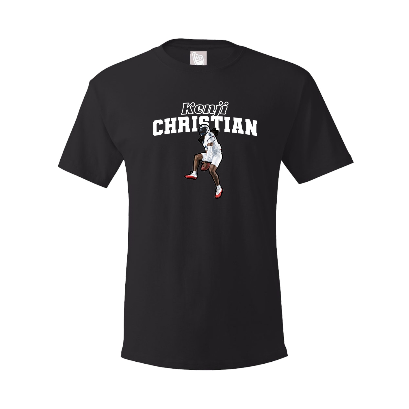 Youth Tee — Name Arch in Black