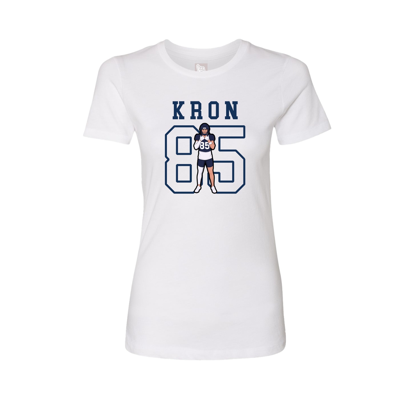 Fitted Women's Tee — Shirsey in White