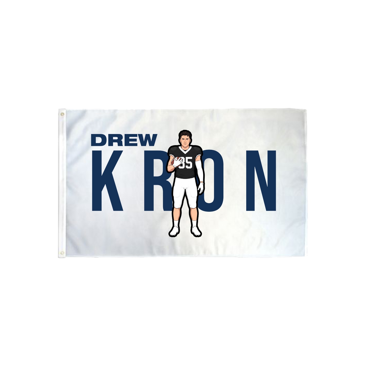 3x5 Flag — Player Name in Classic