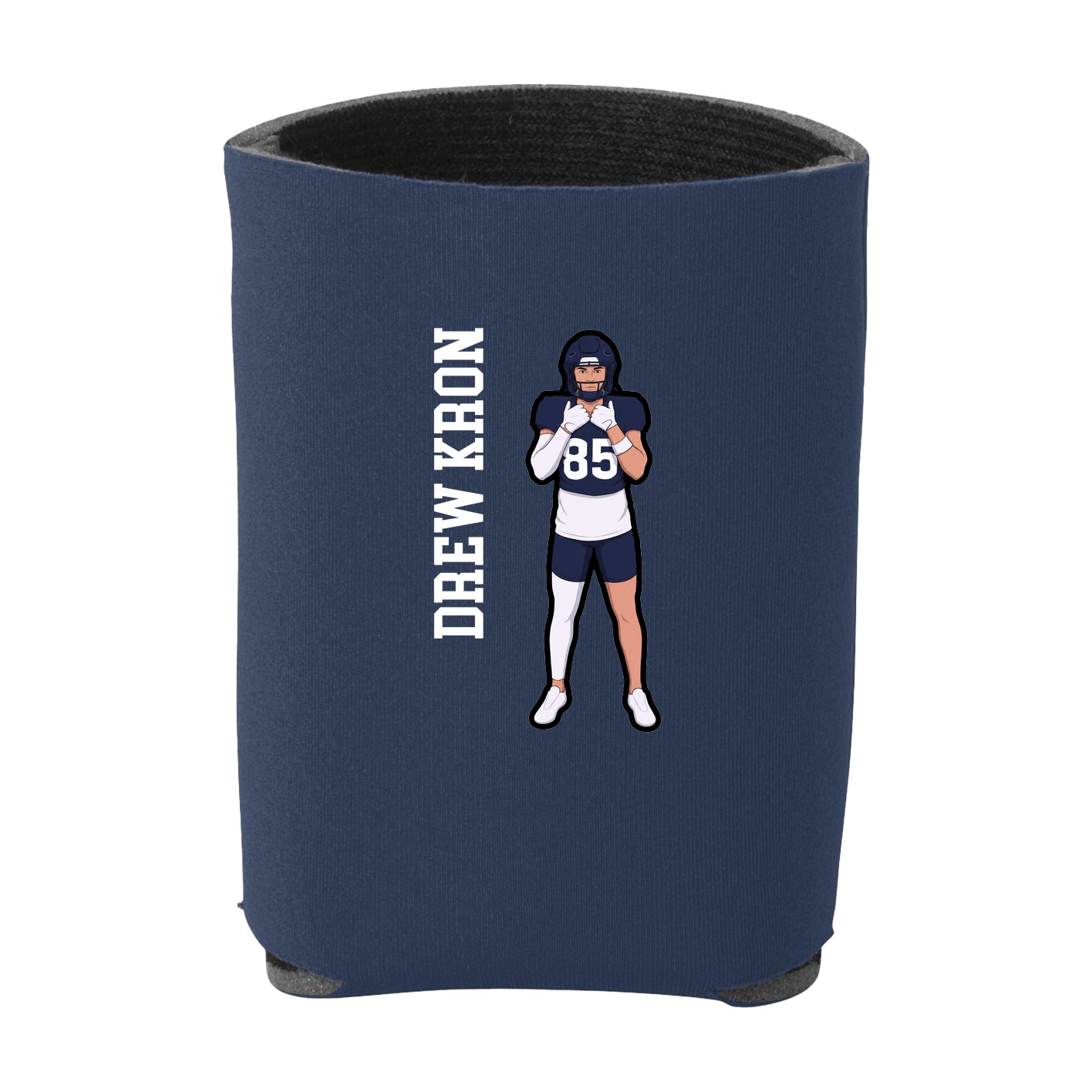 Can Holder — Name Vertical in Navy