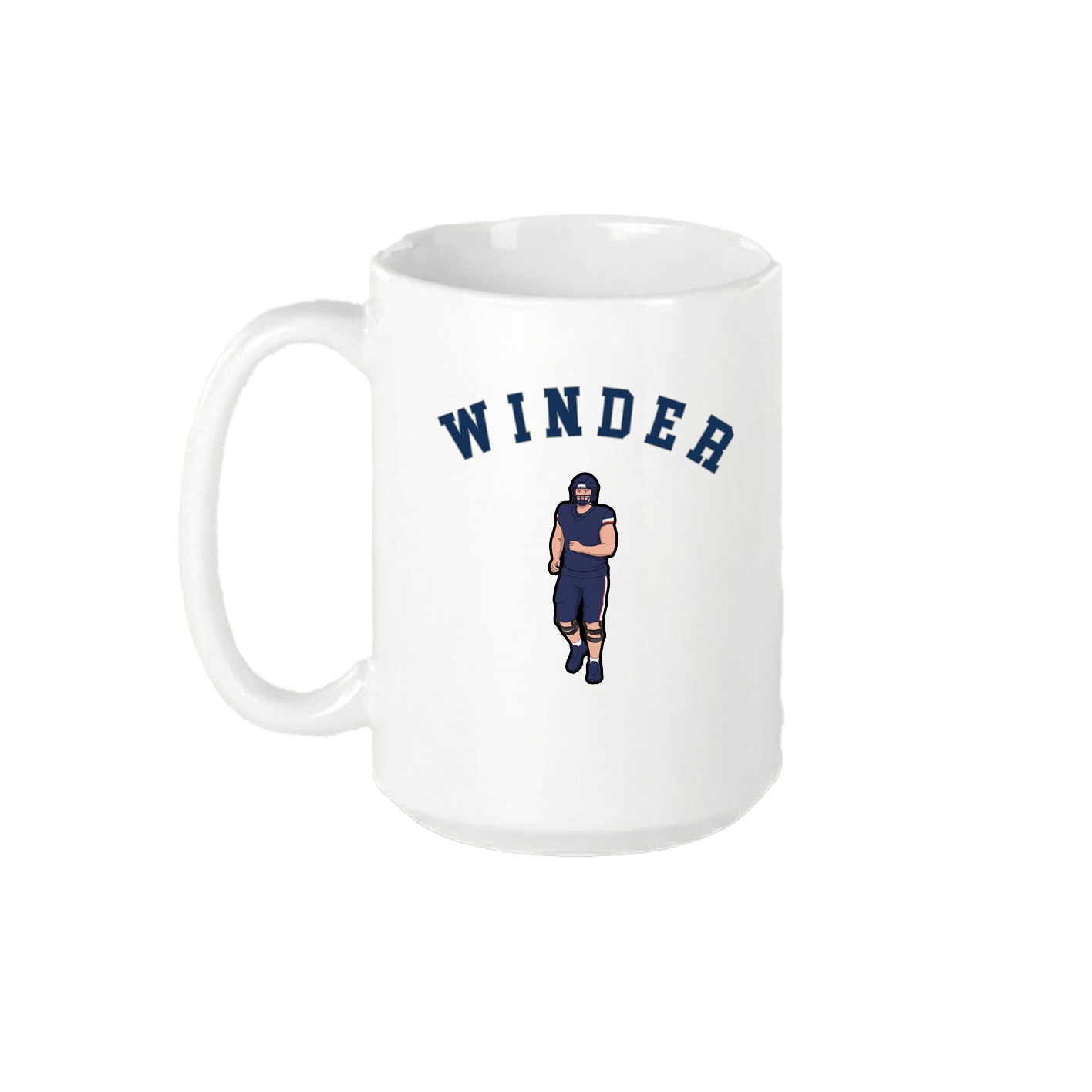 15oz Coffee Mug — Shirsey Arch in White