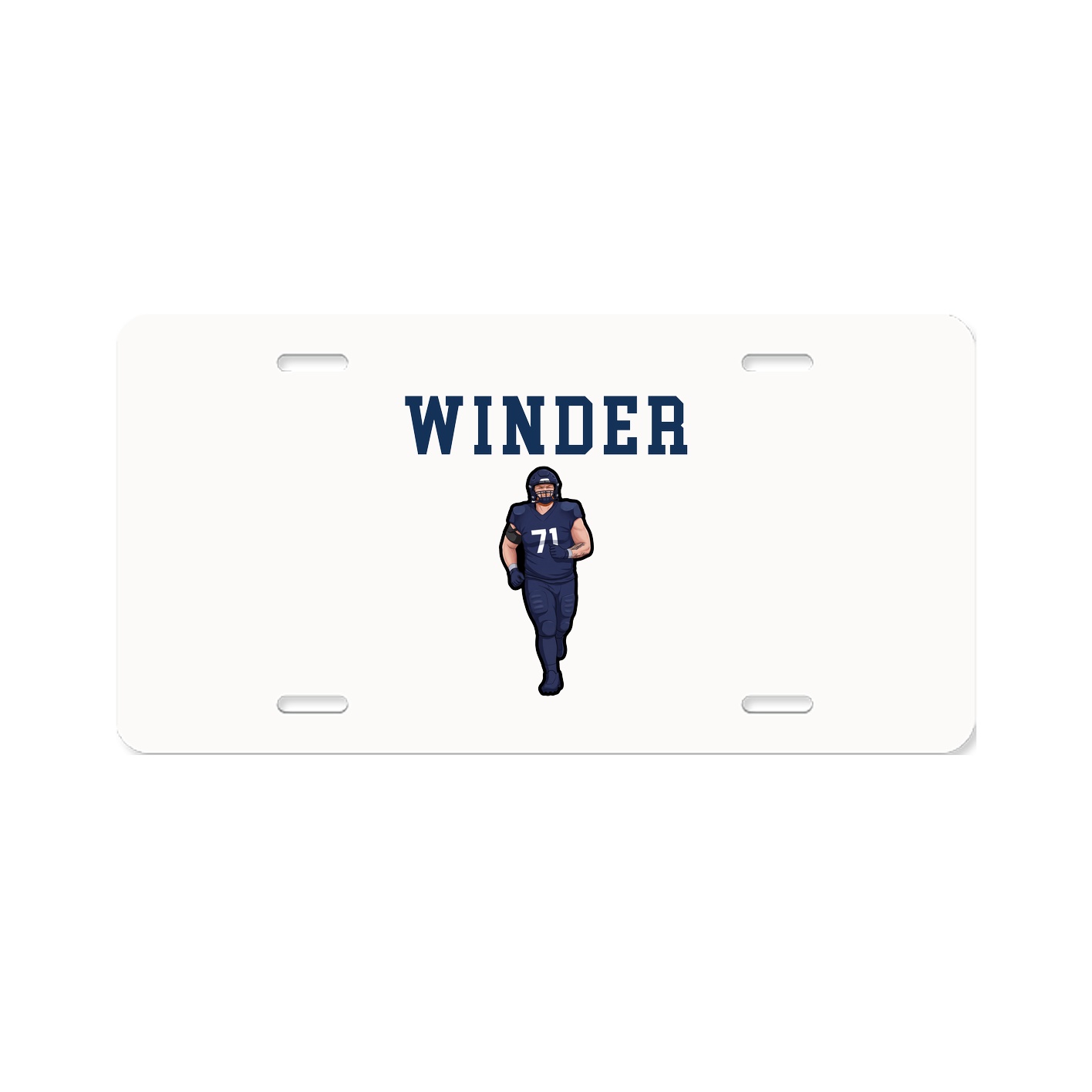 License Plate — Shirsey in Classic