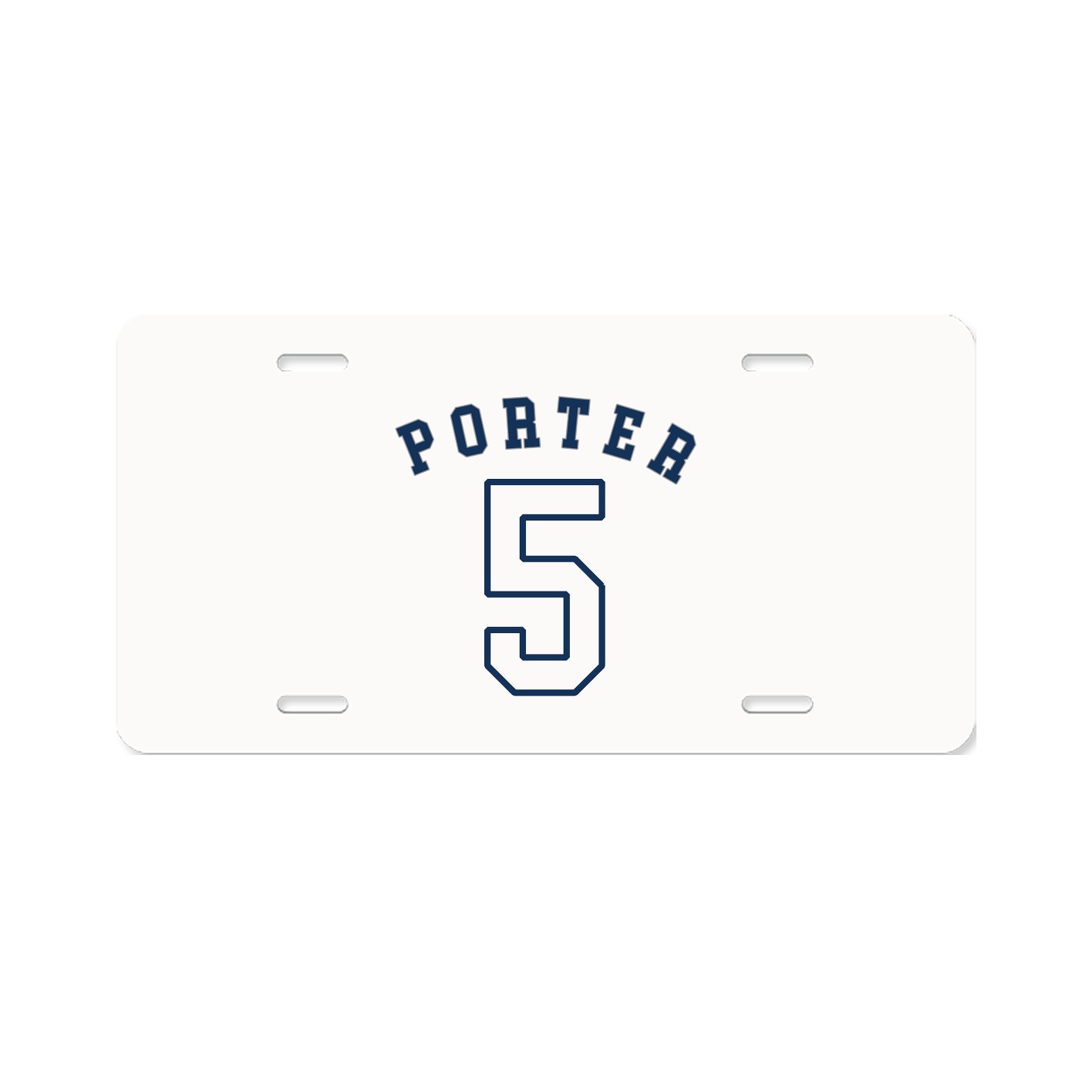 License Plate — Shirsey Arch in Classic