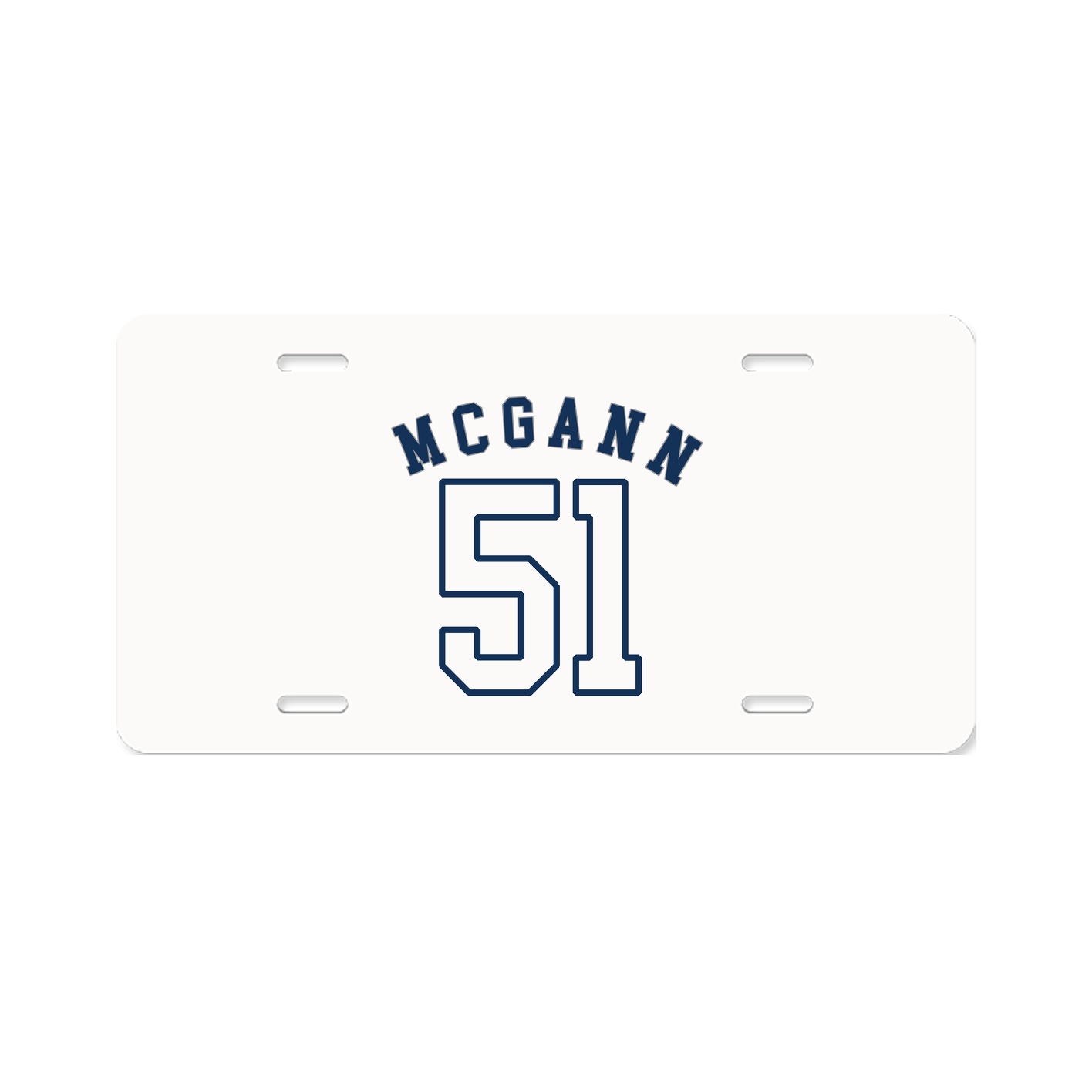 License Plate — Shirsey Arch in Classic